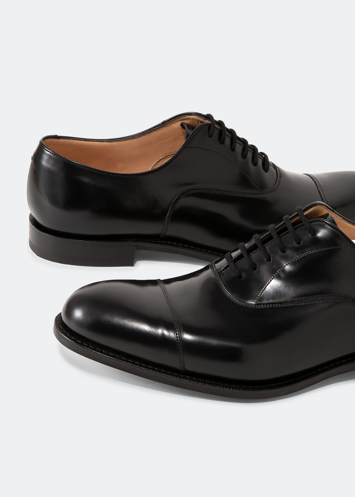Dubai leather oxford shoes, Black