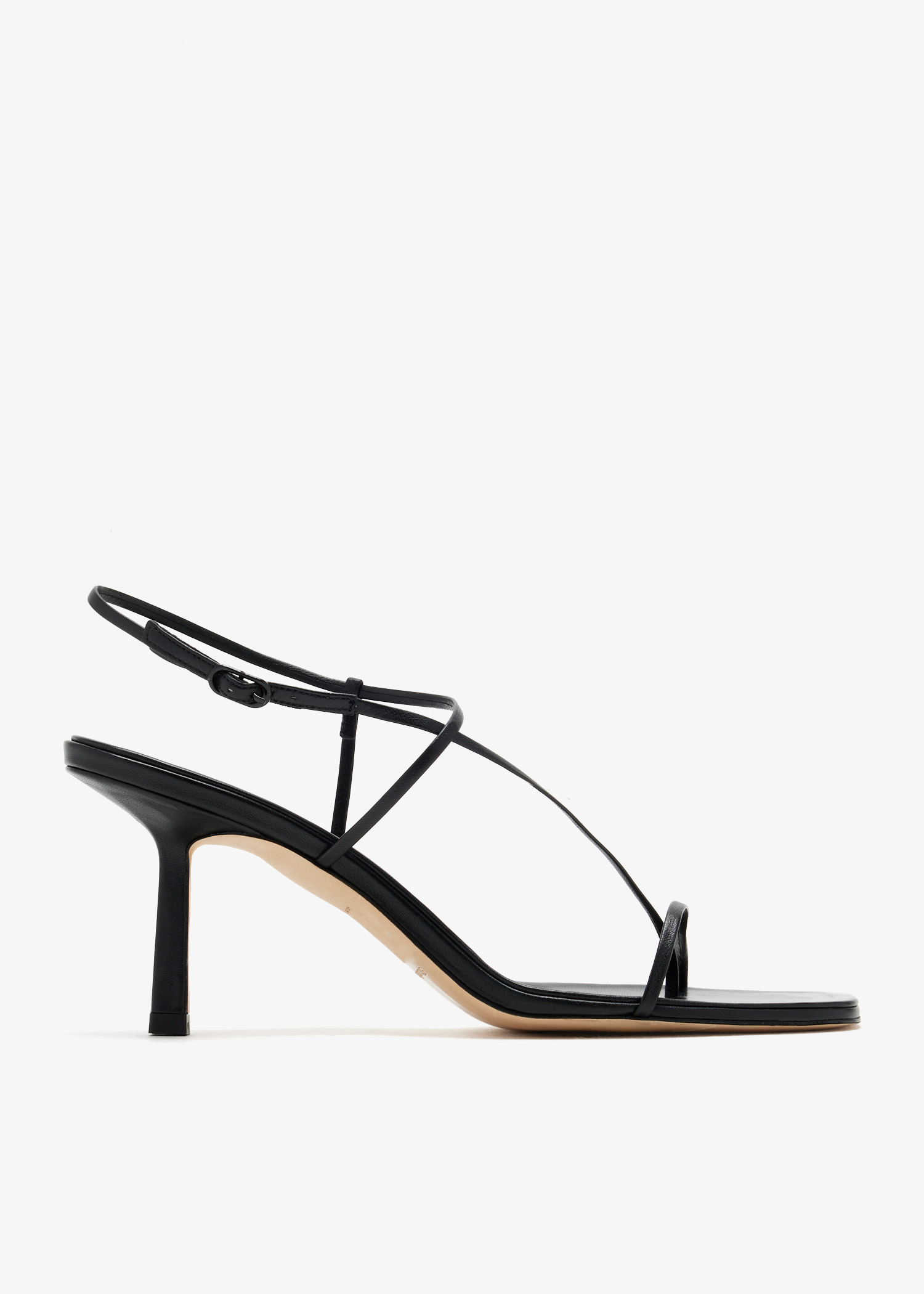 Cross Front 70 sandals, Black
Cross Front 70 sandals, Black