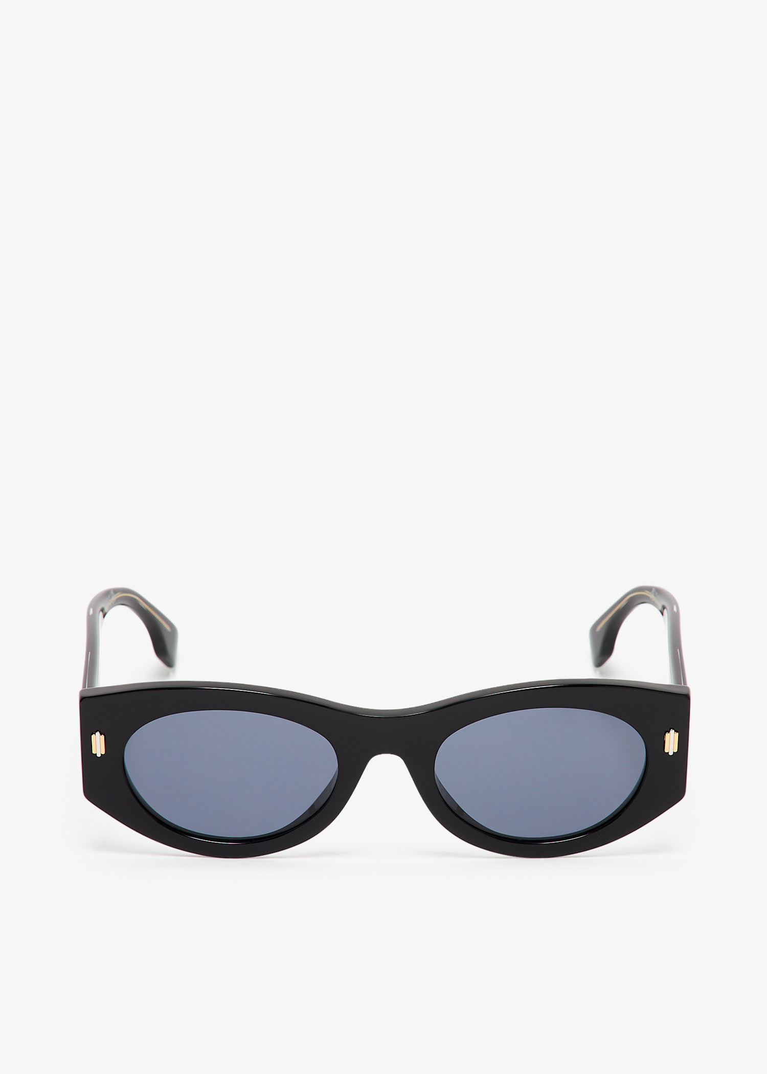 Fendi Roma oval sunglasses, Black
Fendi Roma oval sunglasses, Black