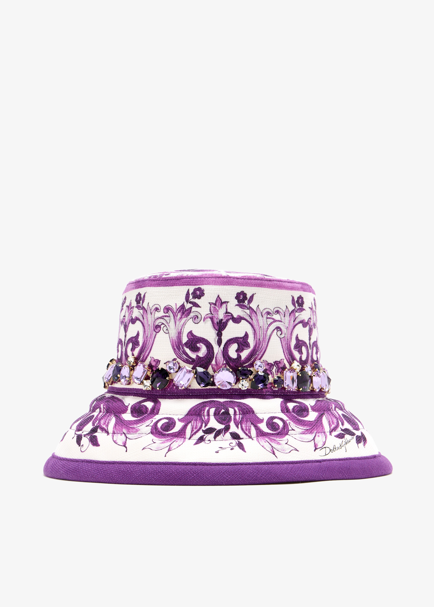 Maiolica-print hat, Printed
Maiolica-print hat, Printed