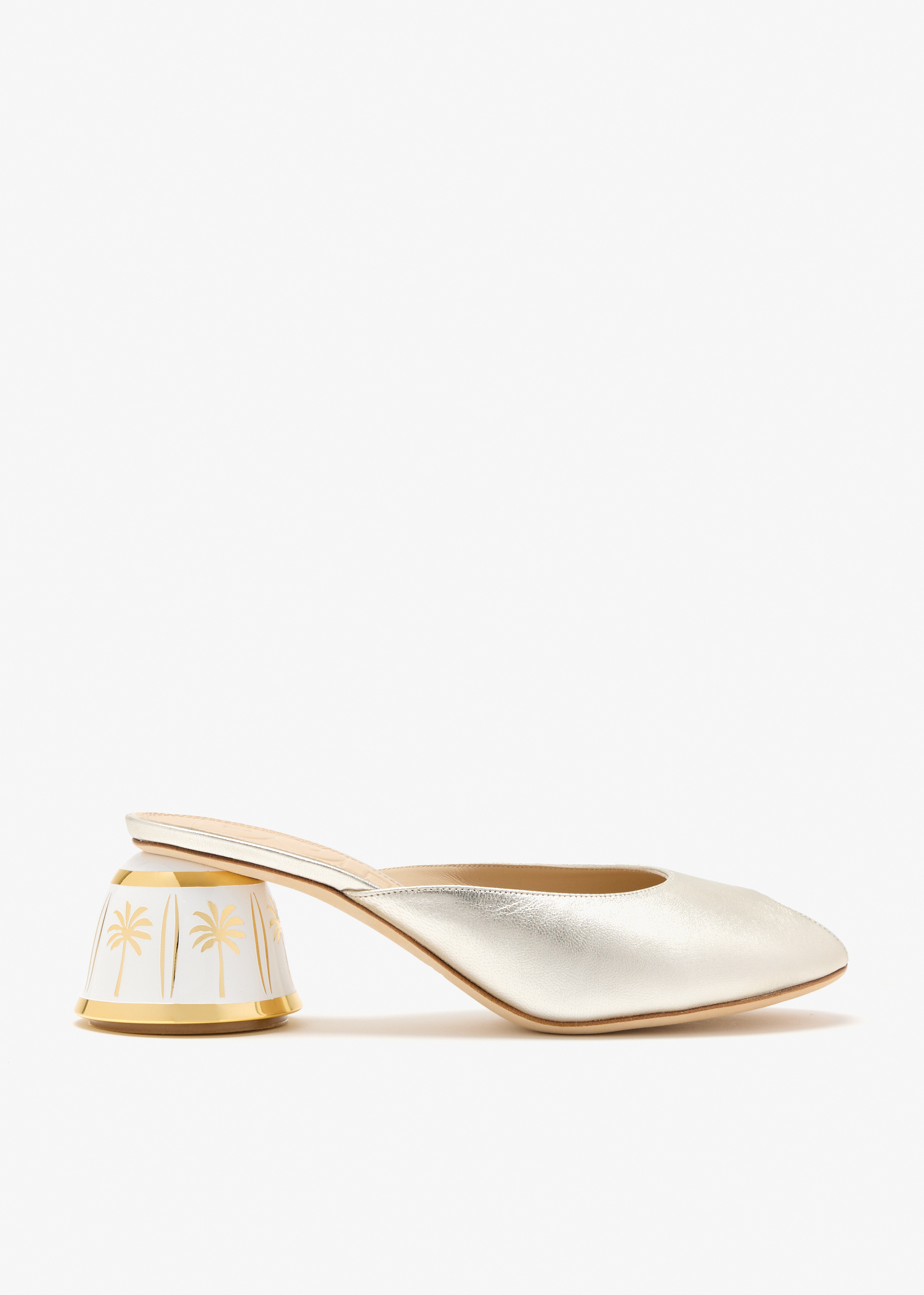 Finja mules, Silver
Finja mules, Silver