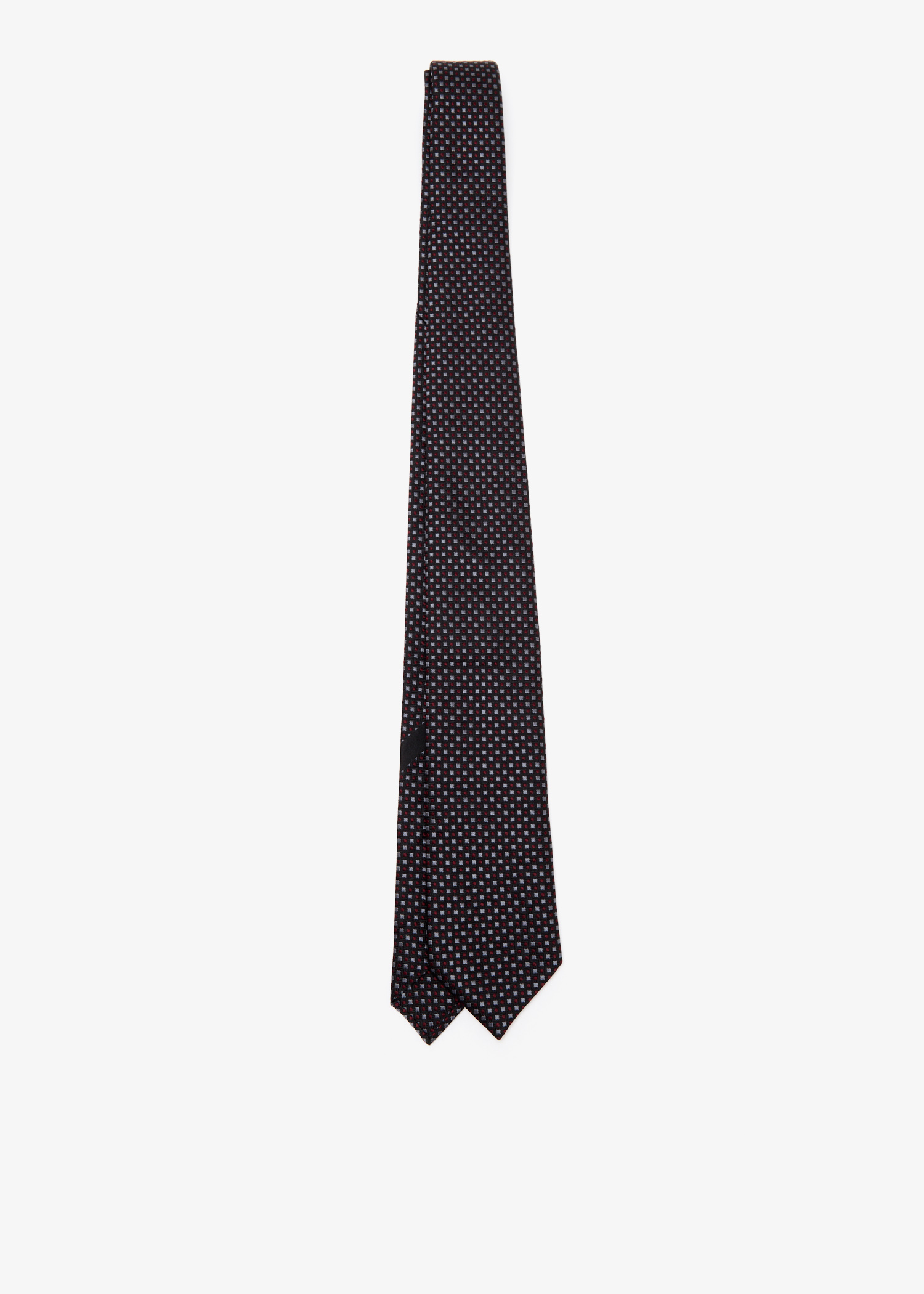 Micro-design jacquard tie, Navy
Micro-design jacquard tie, Navy