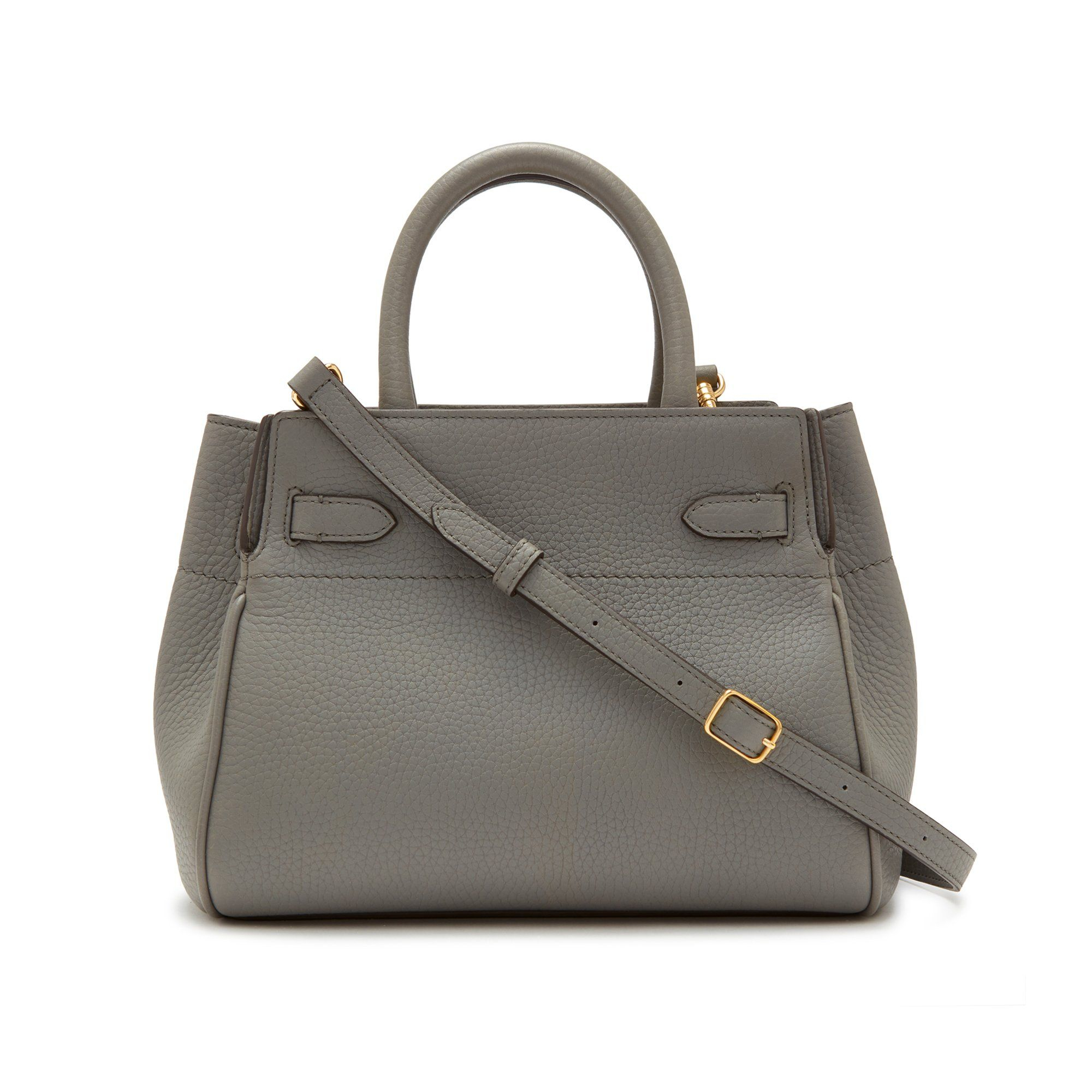 Small Belted Bayswater top-handle bag, Grey