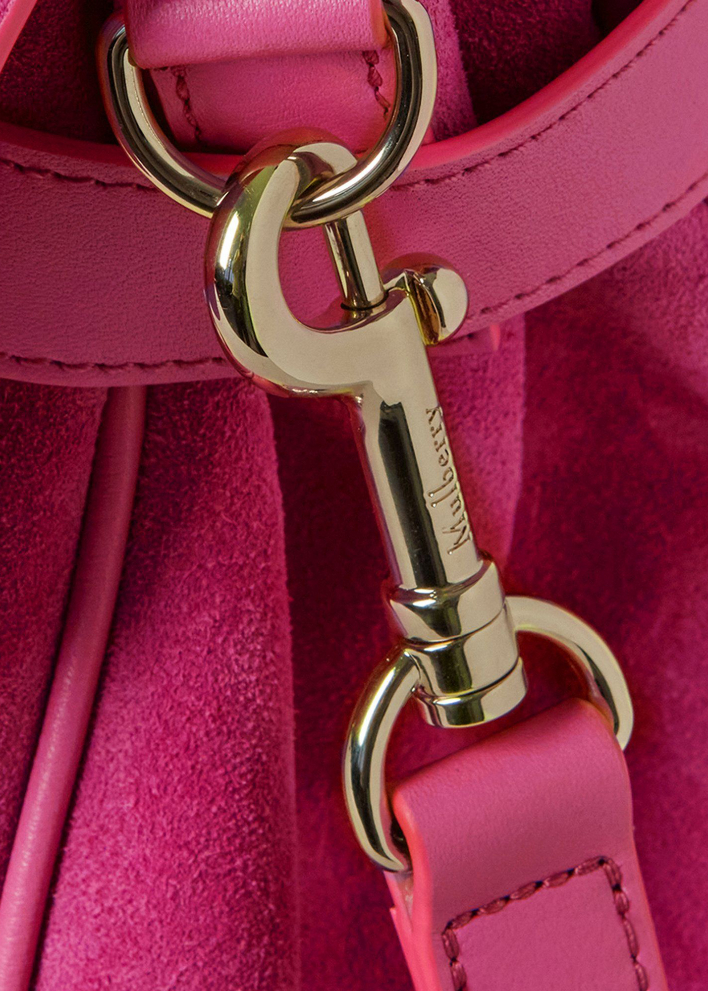 Oversized Alexa top-handle bag, Pink
