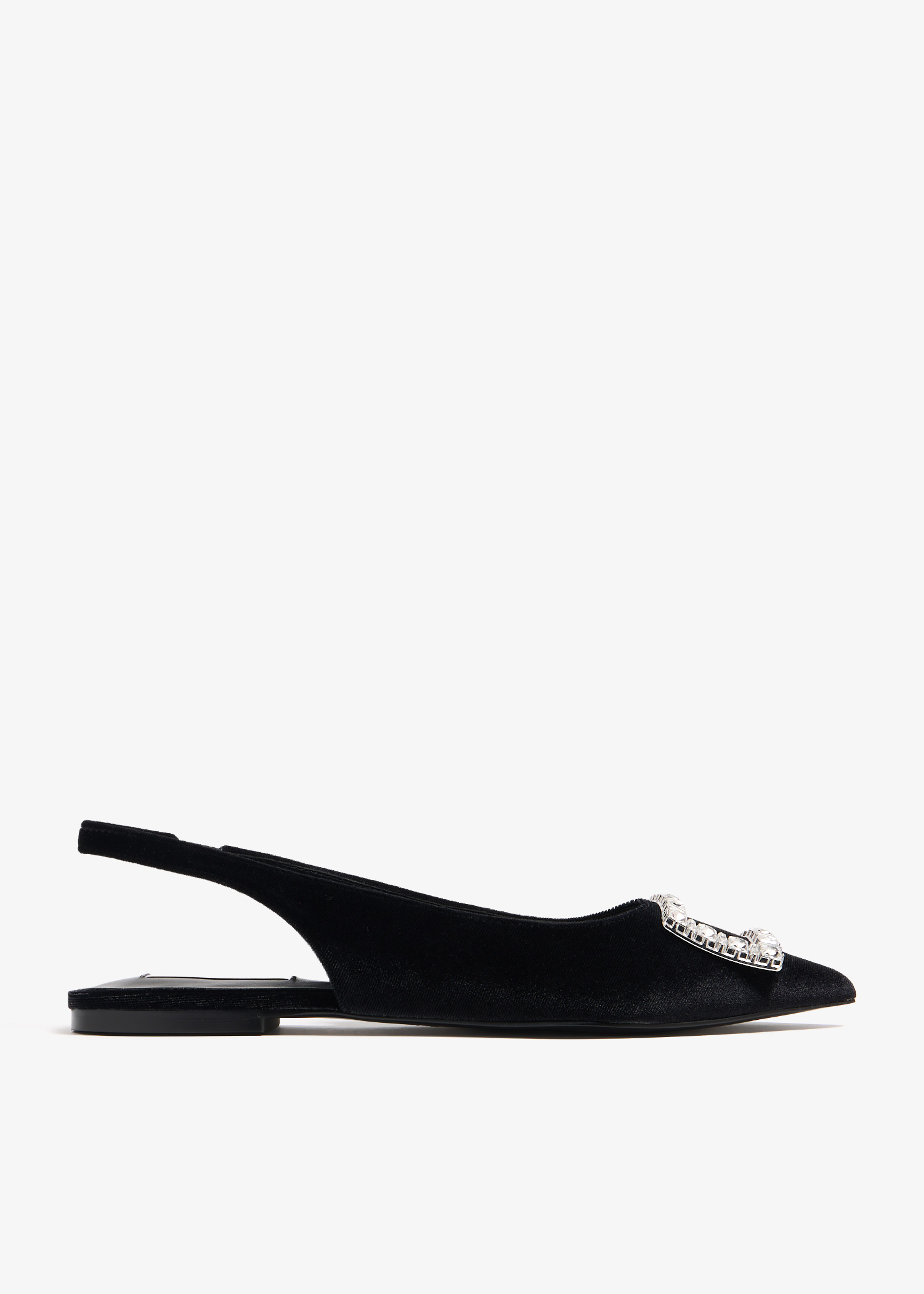 Isabell slingback ballet flats, Black
Isabell slingback ballet flats, Black