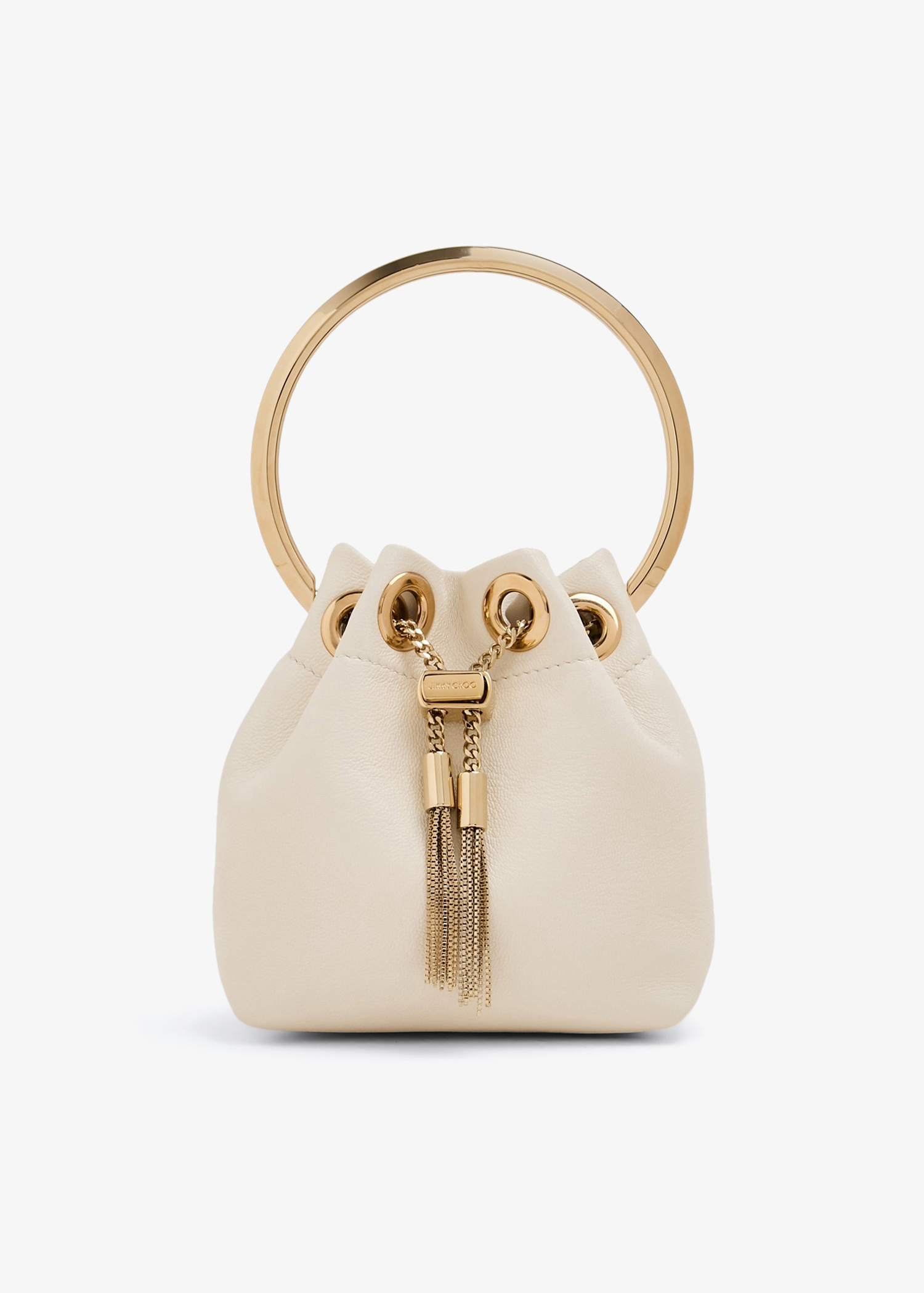 Micro Bon Bon bucket bag, White
Micro Bon Bon bucket bag, White
