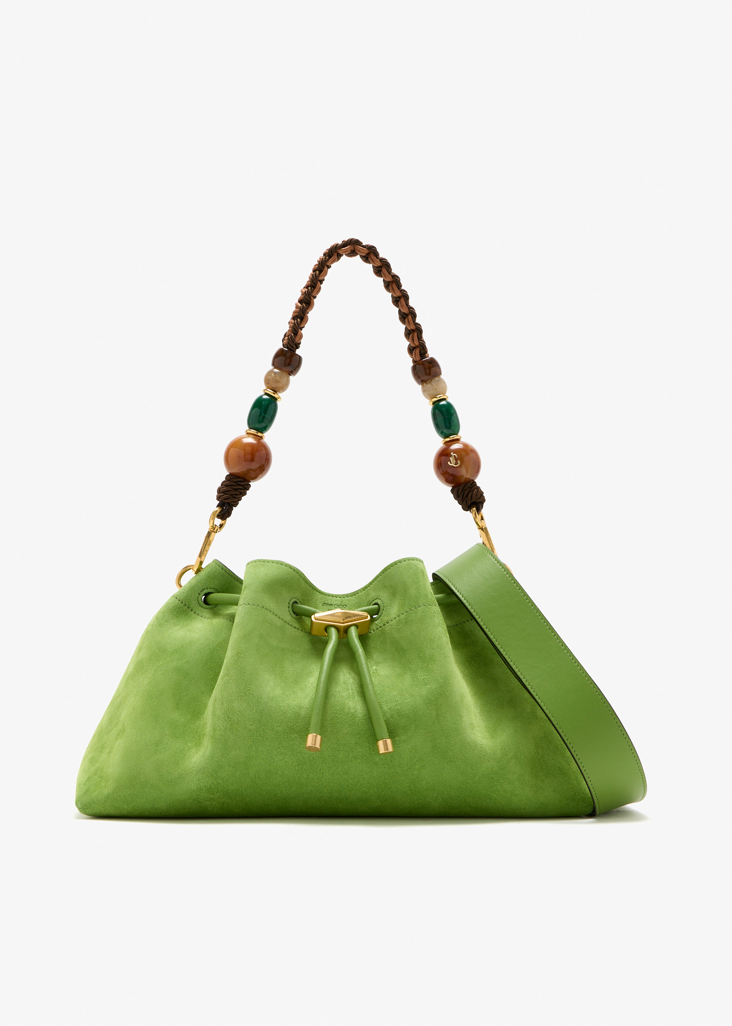 Cinch Beaded medium shoulder bag, Green
Cinch Beaded medium shoulder bag, Green