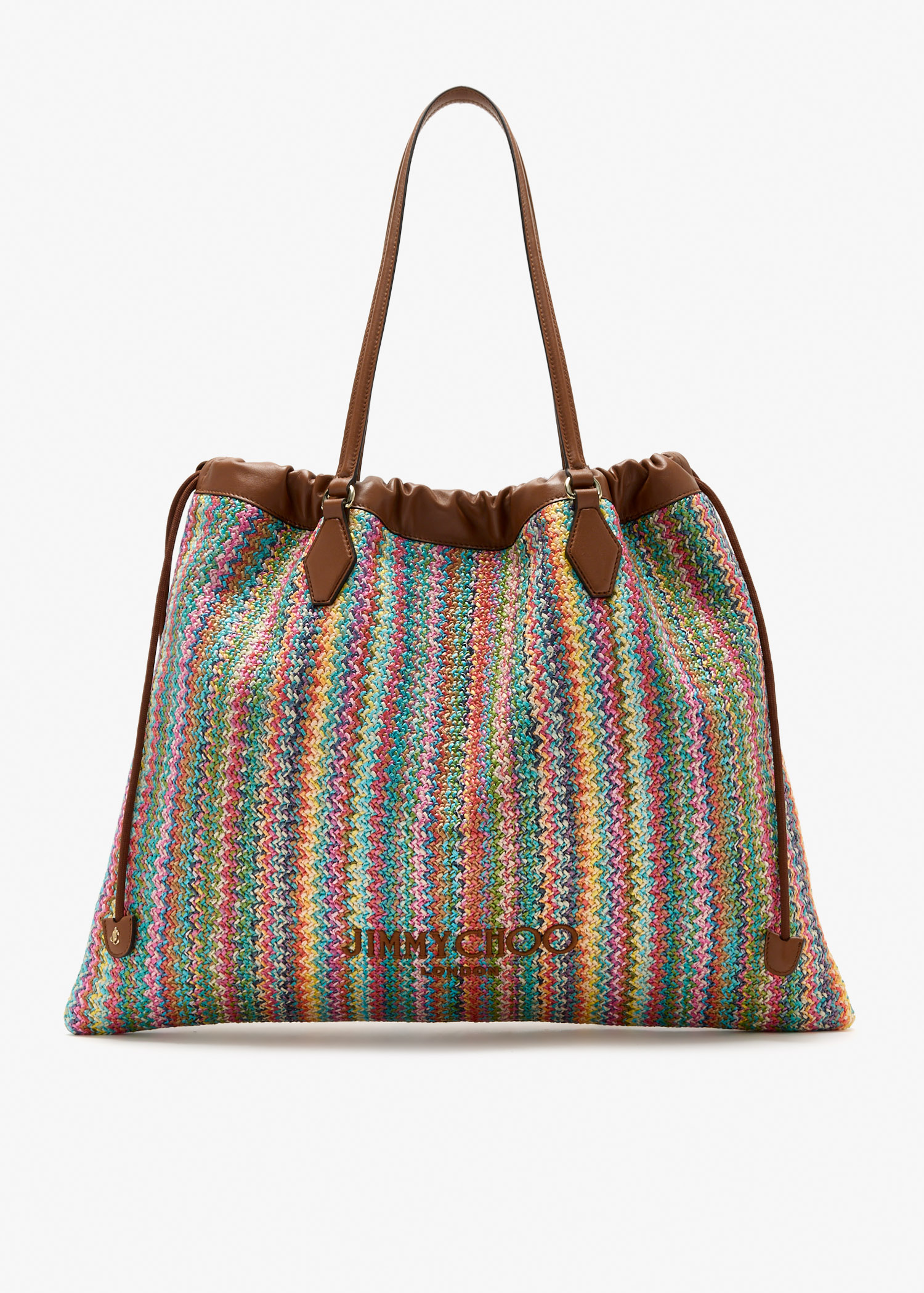 Drawstring large tote bag, Multicolored
Drawstring large tote bag, Multicolored