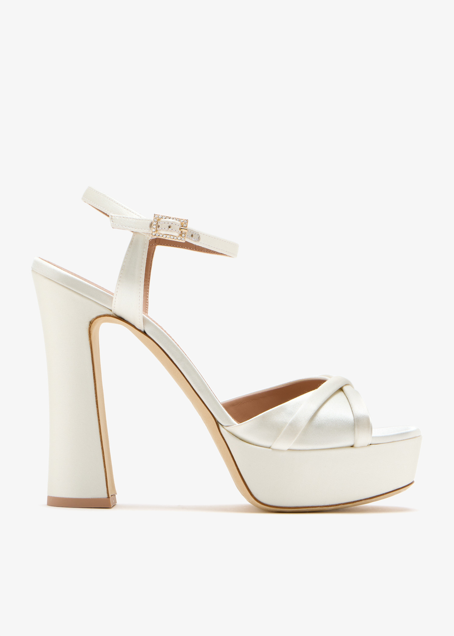 Keaton 125 platform sandals, White
Keaton 125 platform sandals, White