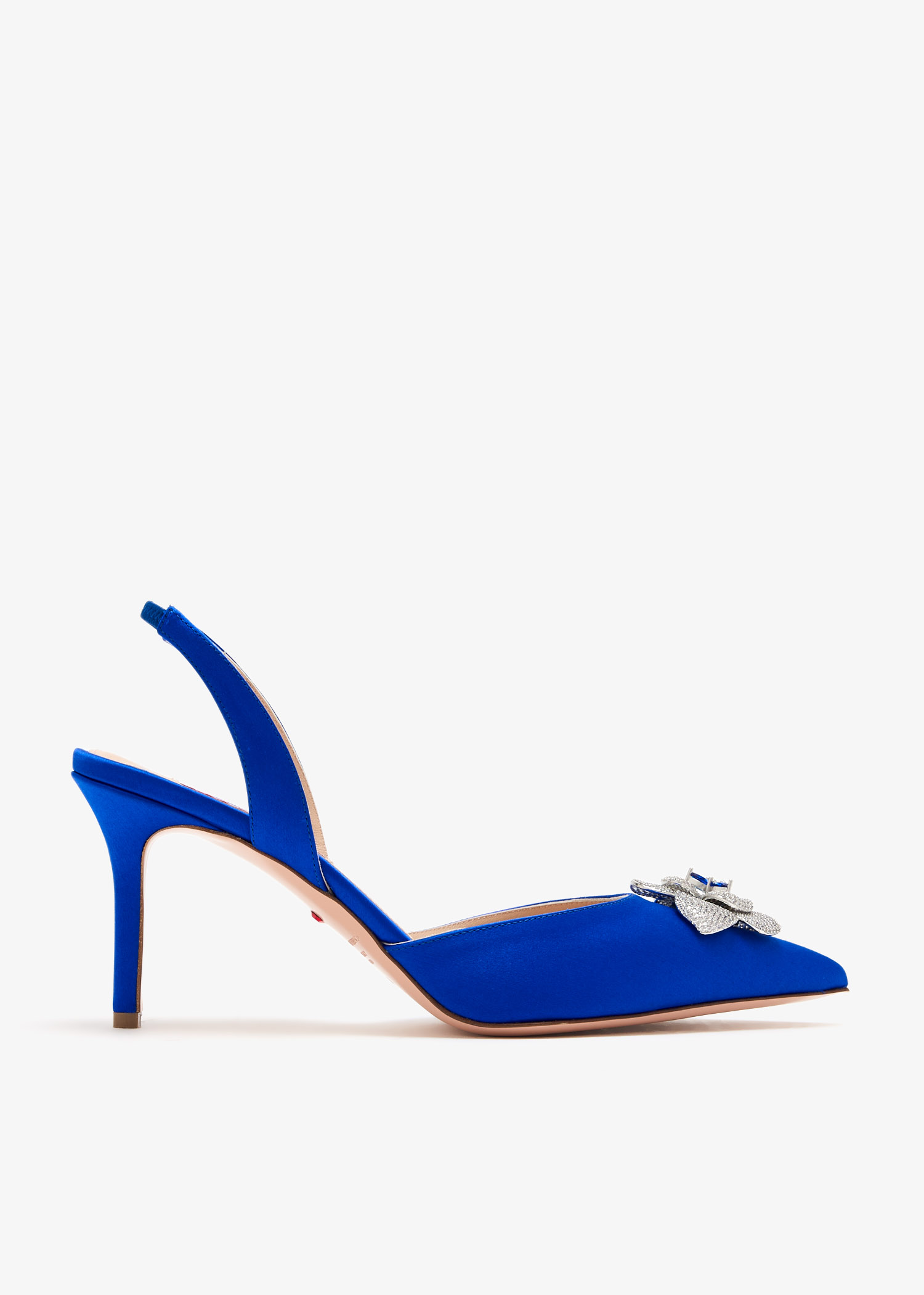 La Camelia slingback pumps, Blue
La Camelia slingback pumps, Blue