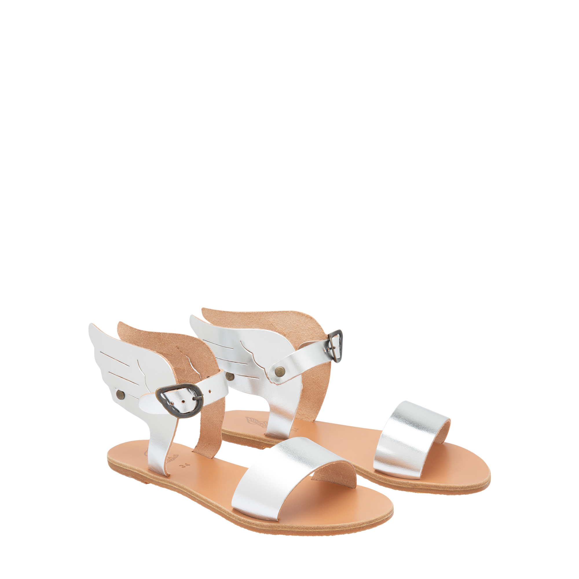 Little Ikaria sandals, Silver
