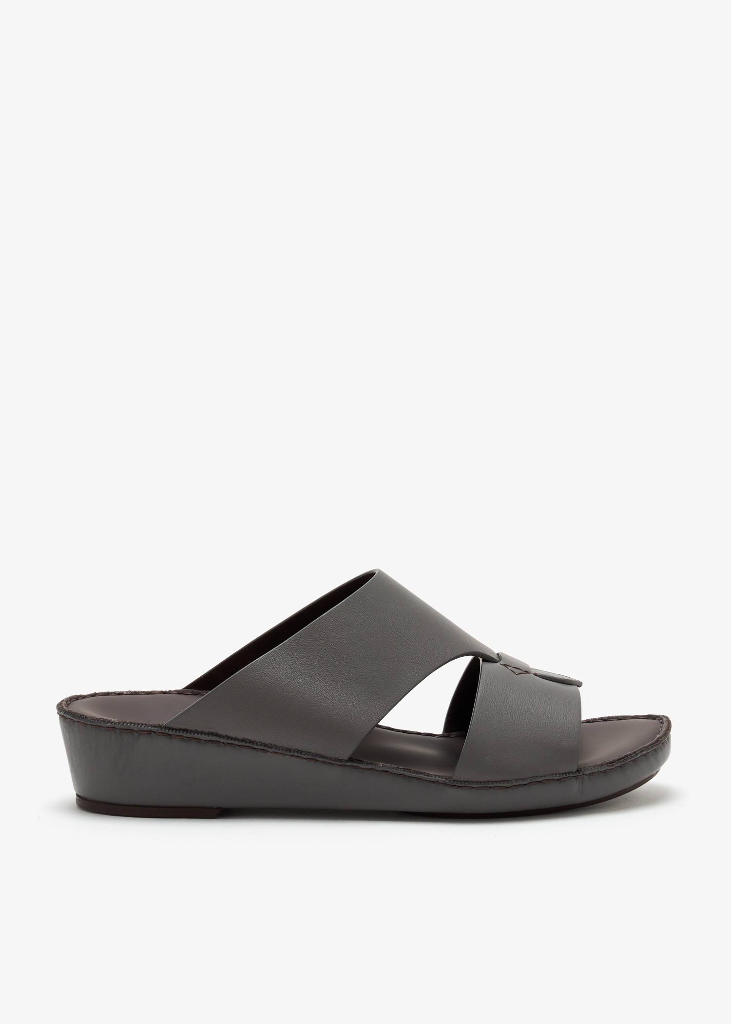 Cinghia Nuovo nappa leather sandals, Grey
Cinghia Nuovo nappa leather sandals, Grey