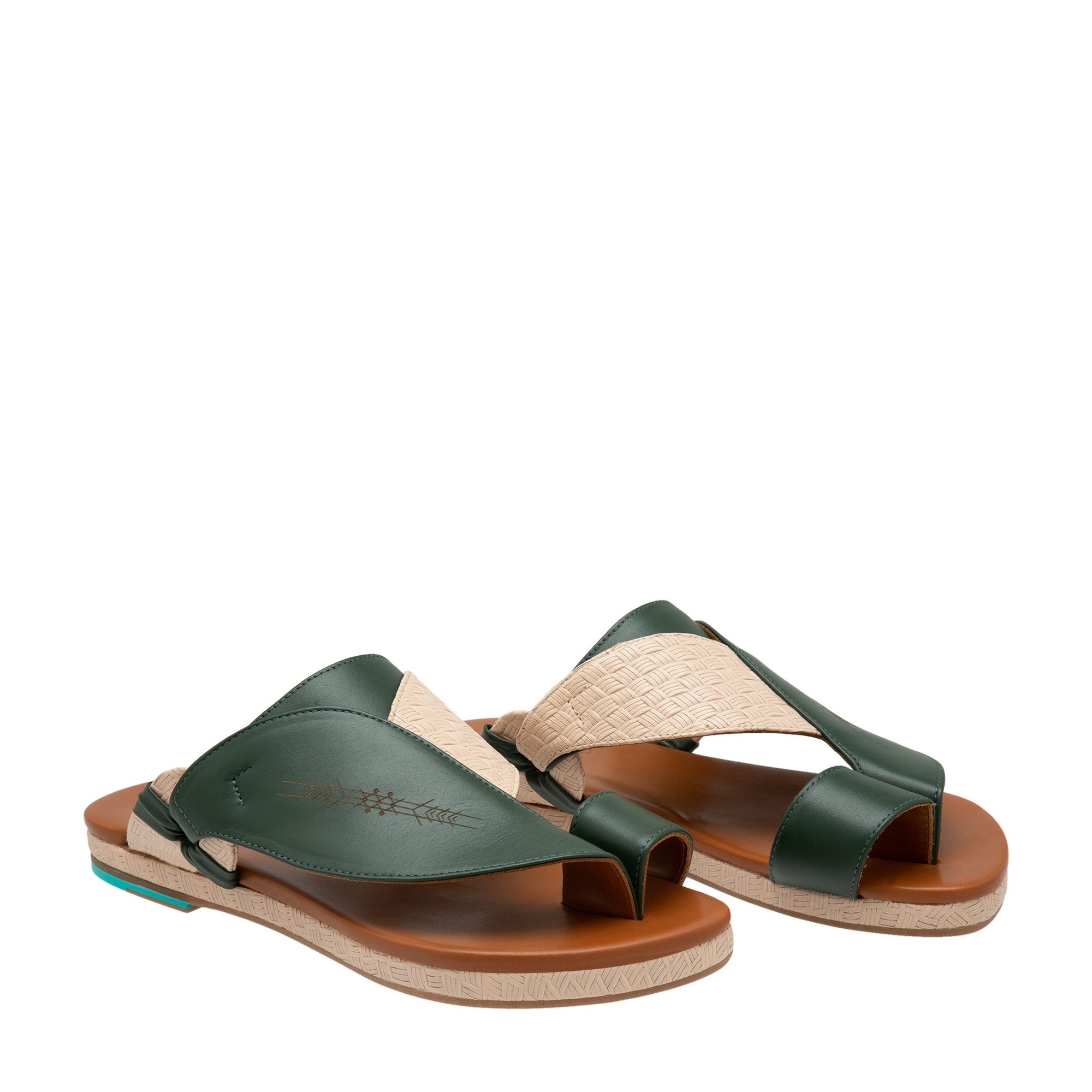 Hihdya sandals, Green