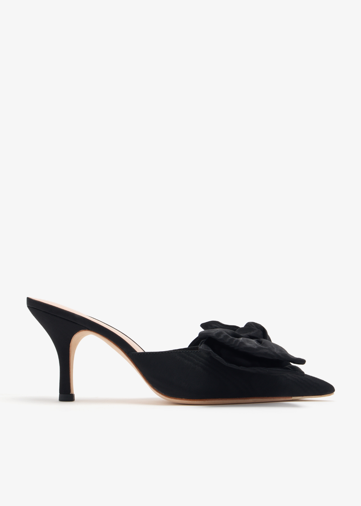 Margot Bow mules, Black
Margot Bow mules, Black