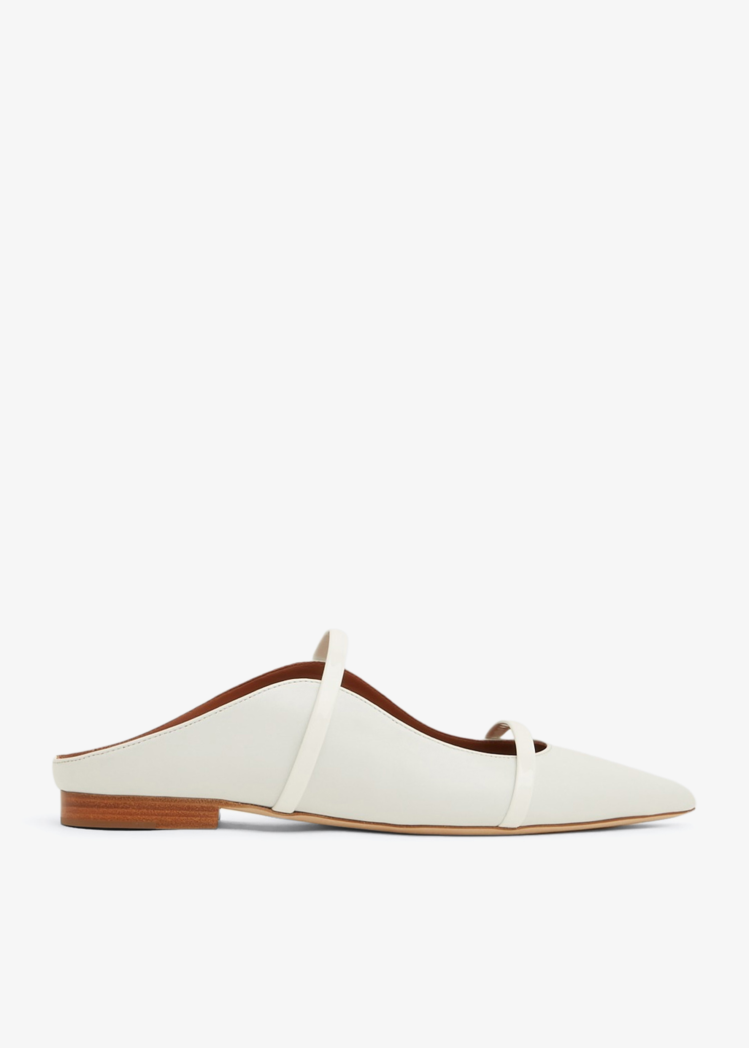 Maureen flat mules, White
Maureen flat mules, White