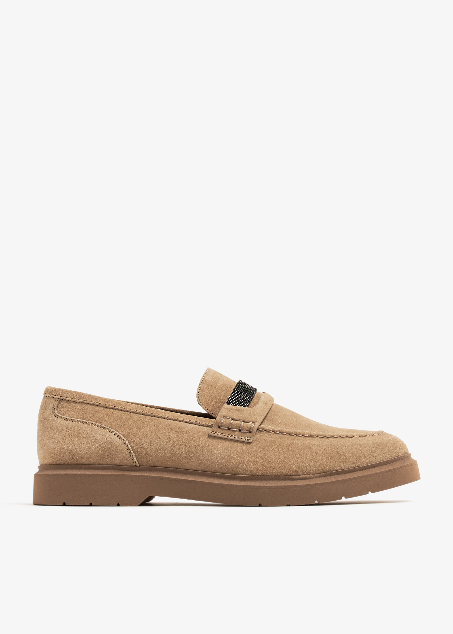 Suede penny loafers, Beige
Suede penny loafers, Beige