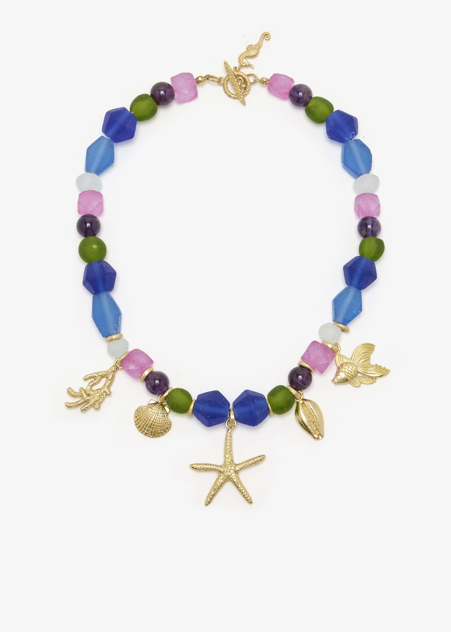 Meretrix necklace, Multicolored
Meretrix necklace, Multicolored