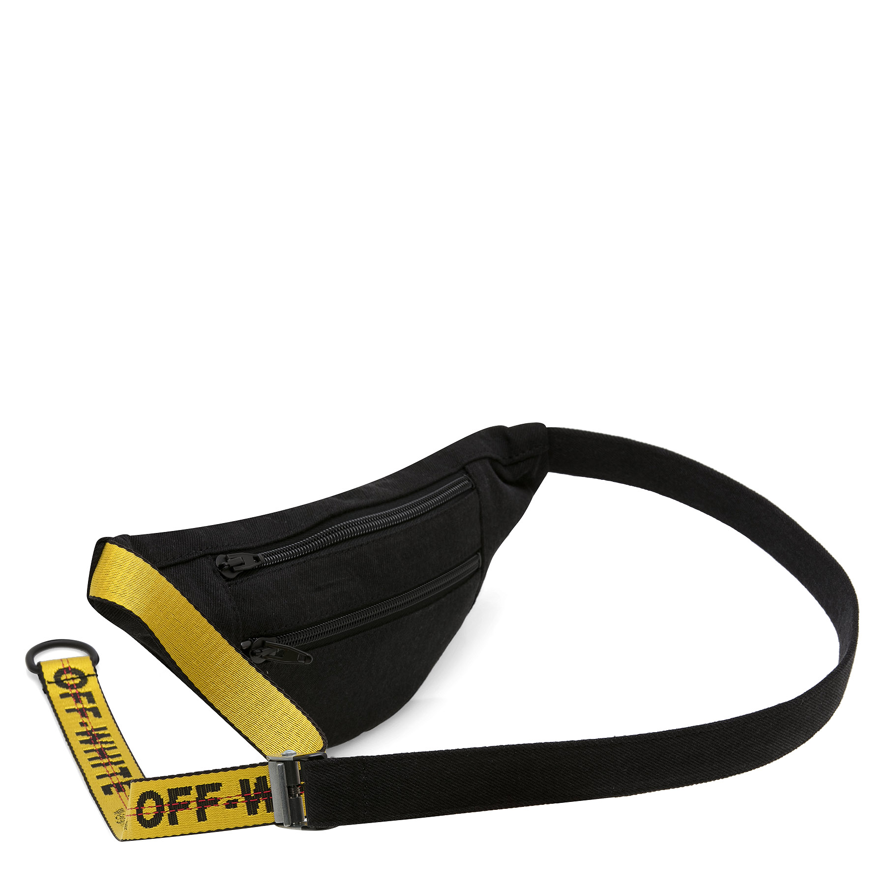 Logo waist bag, Black