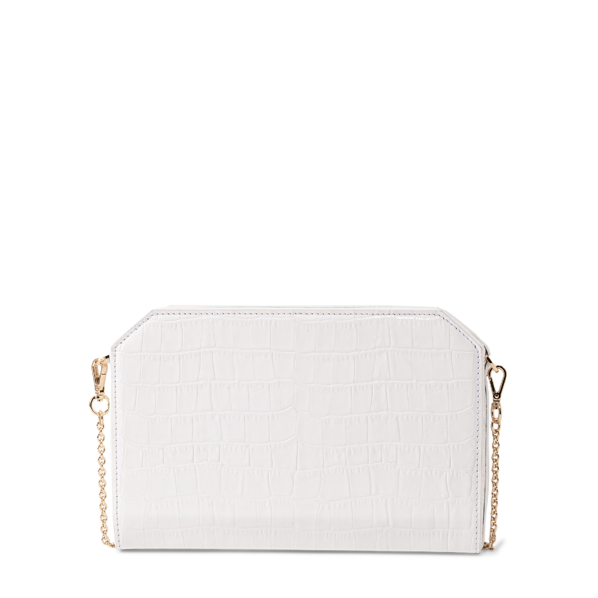 Pearl clutch, White