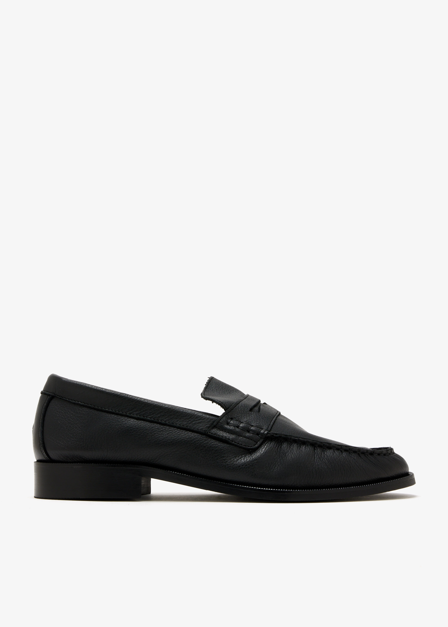 Ezra Pleated Penny loafers, Black
Ezra Pleated Penny loafers, Black
