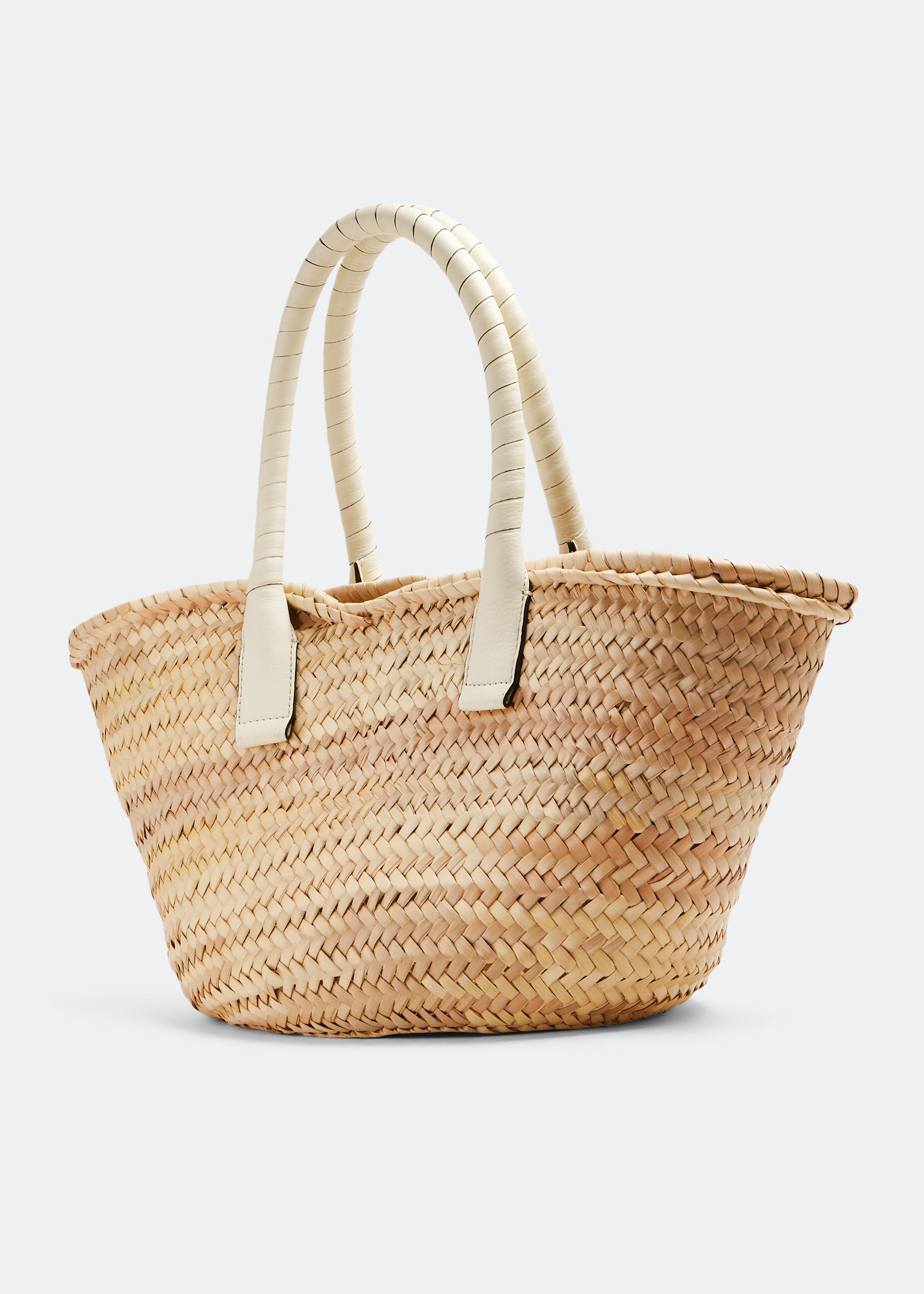Marcie medium basket bag, Beige