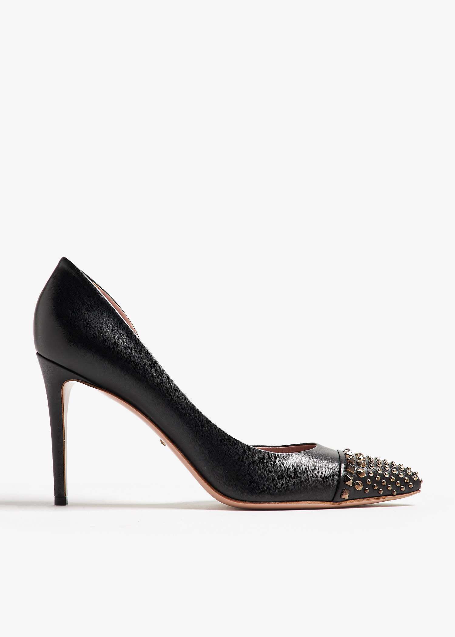 Studded d'Orsay pumps, Black
Studded d'Orsay pumps, Black
