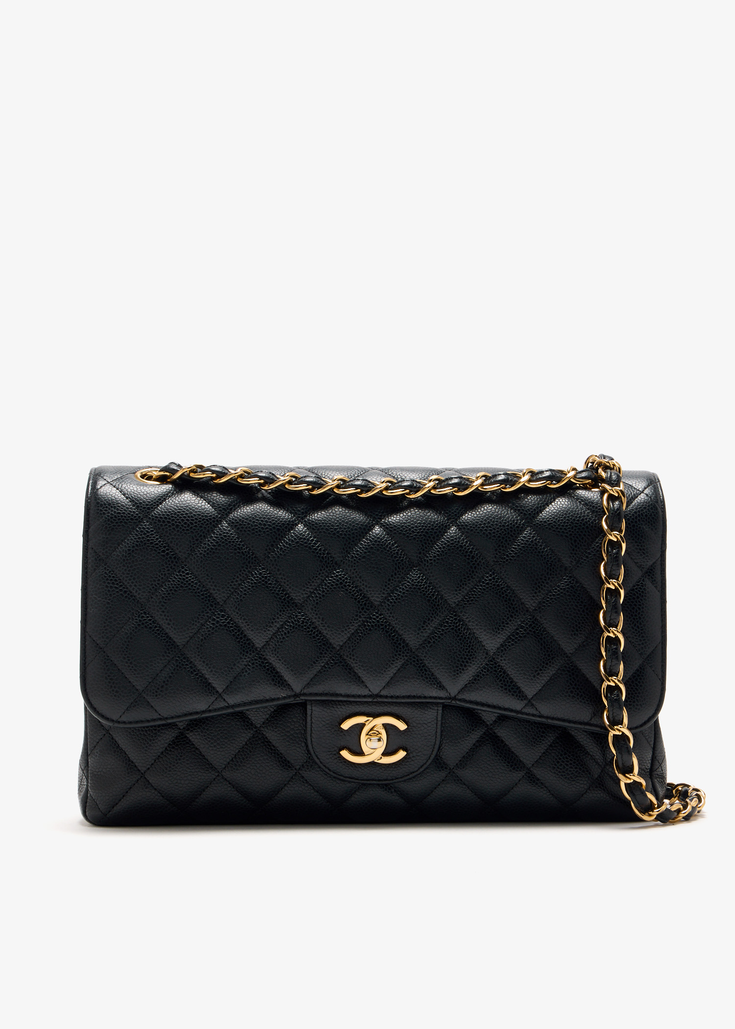 Jumbo Classique Double Flap bag, Black
Jumbo Classique Double Flap bag, Black