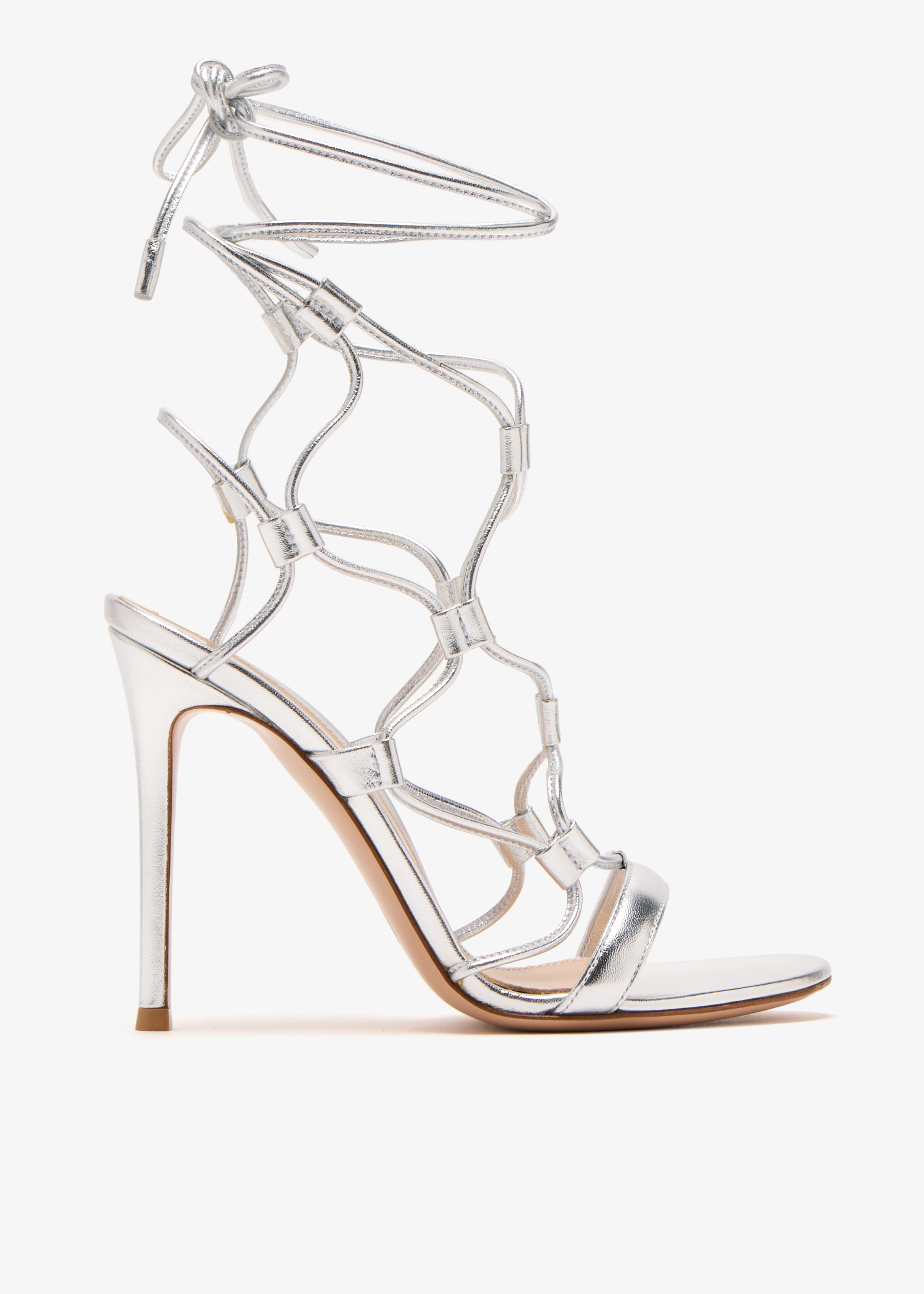 Giza lace-up sandals, Silver
Giza lace-up sandals, Silver