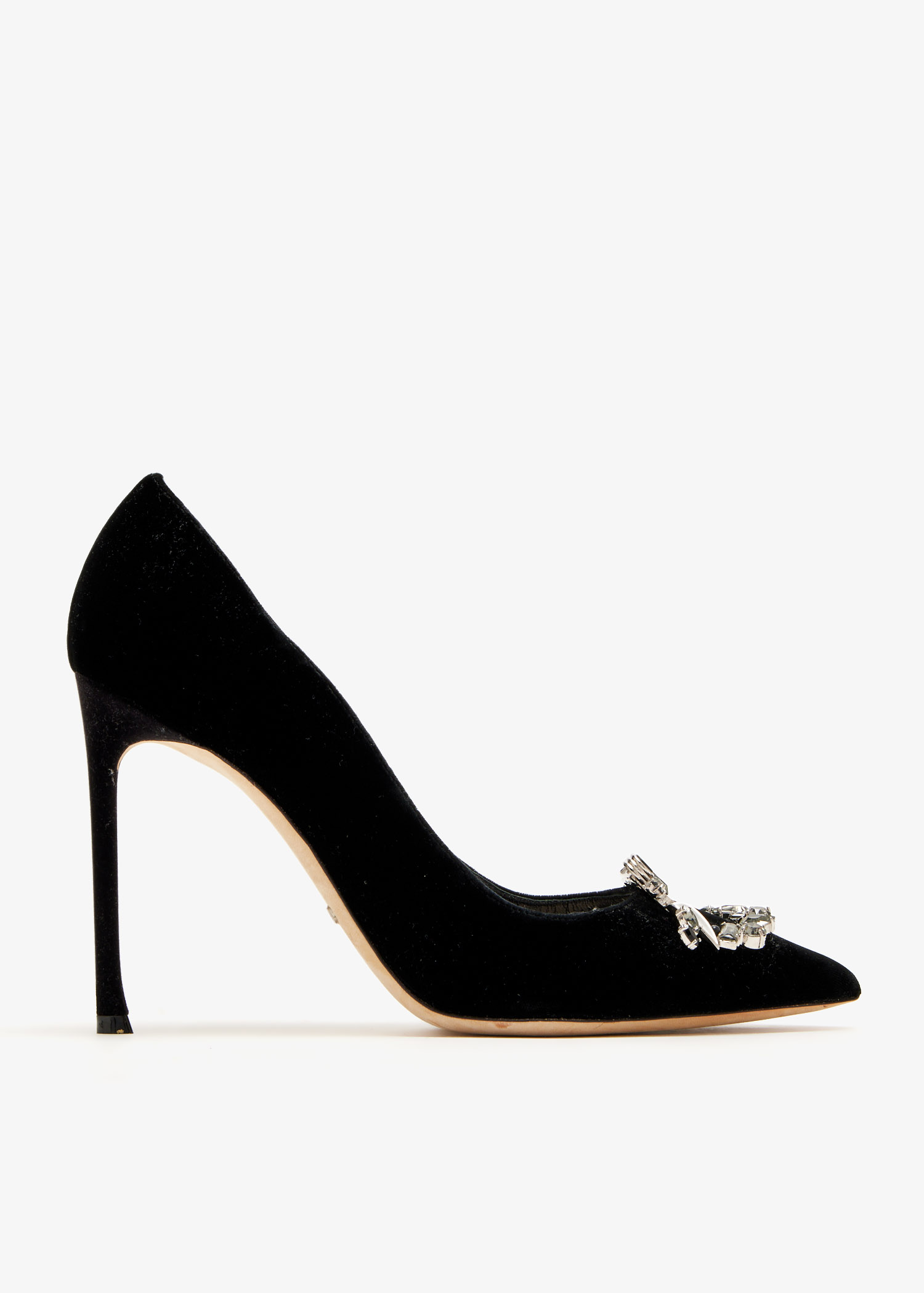 Crystal Tresor 100 pumps, Black
Crystal Tresor 100 pumps, Black