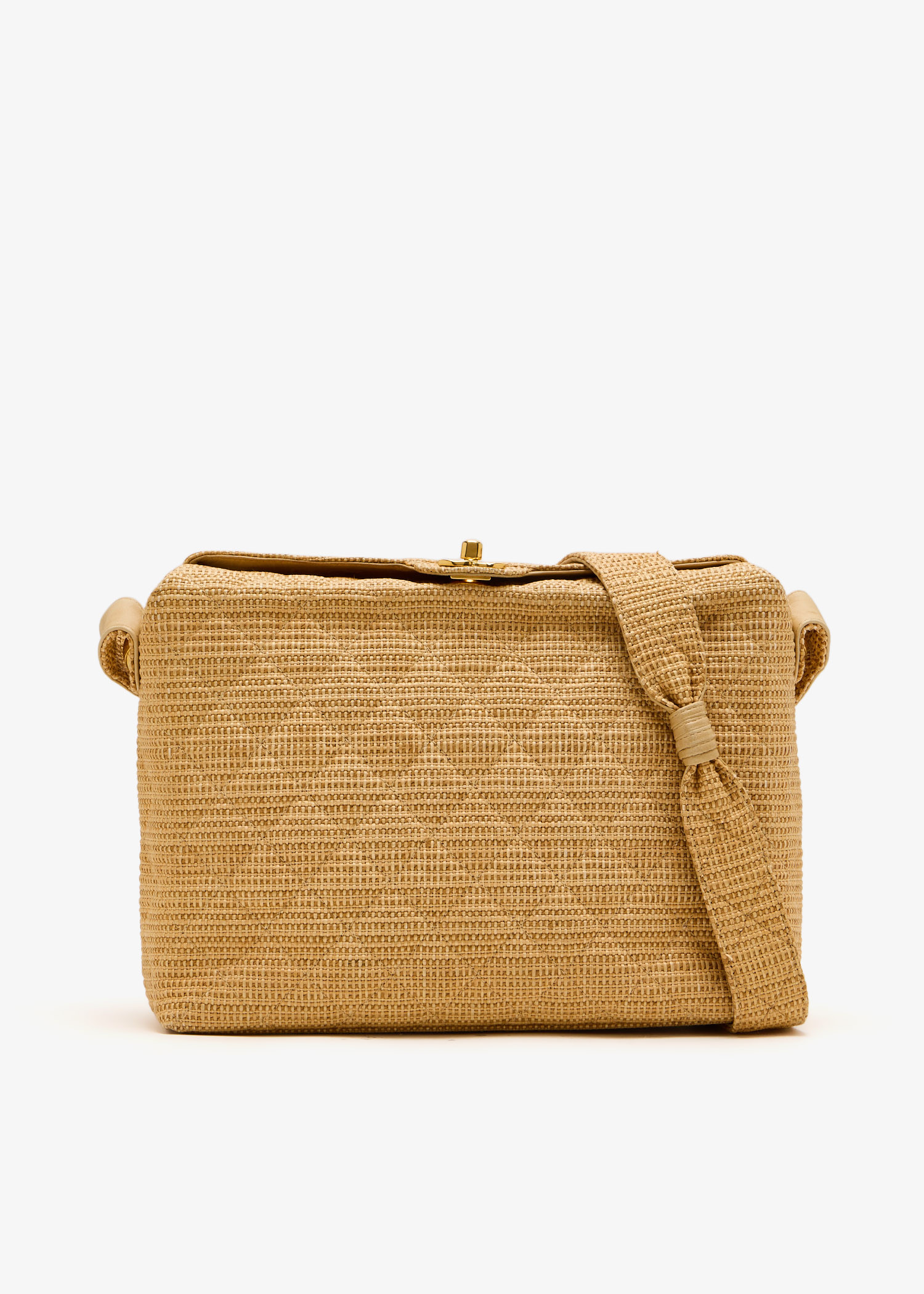 Turn Lock Quilted Shoulder Bag, Brown
Turn Lock Quilted Shoulder Bag, Brown