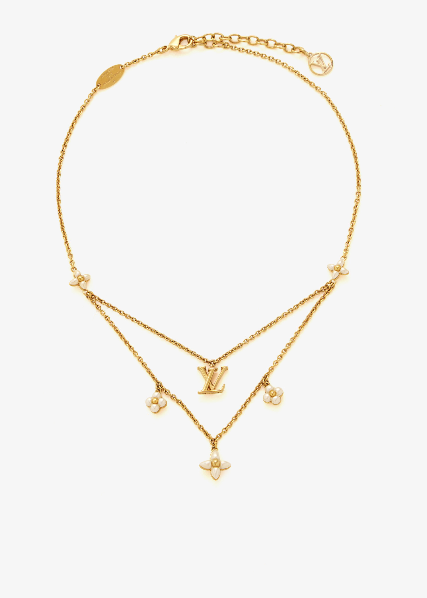 LV Floragram necklace, Gold
LV Floragram necklace, Gold