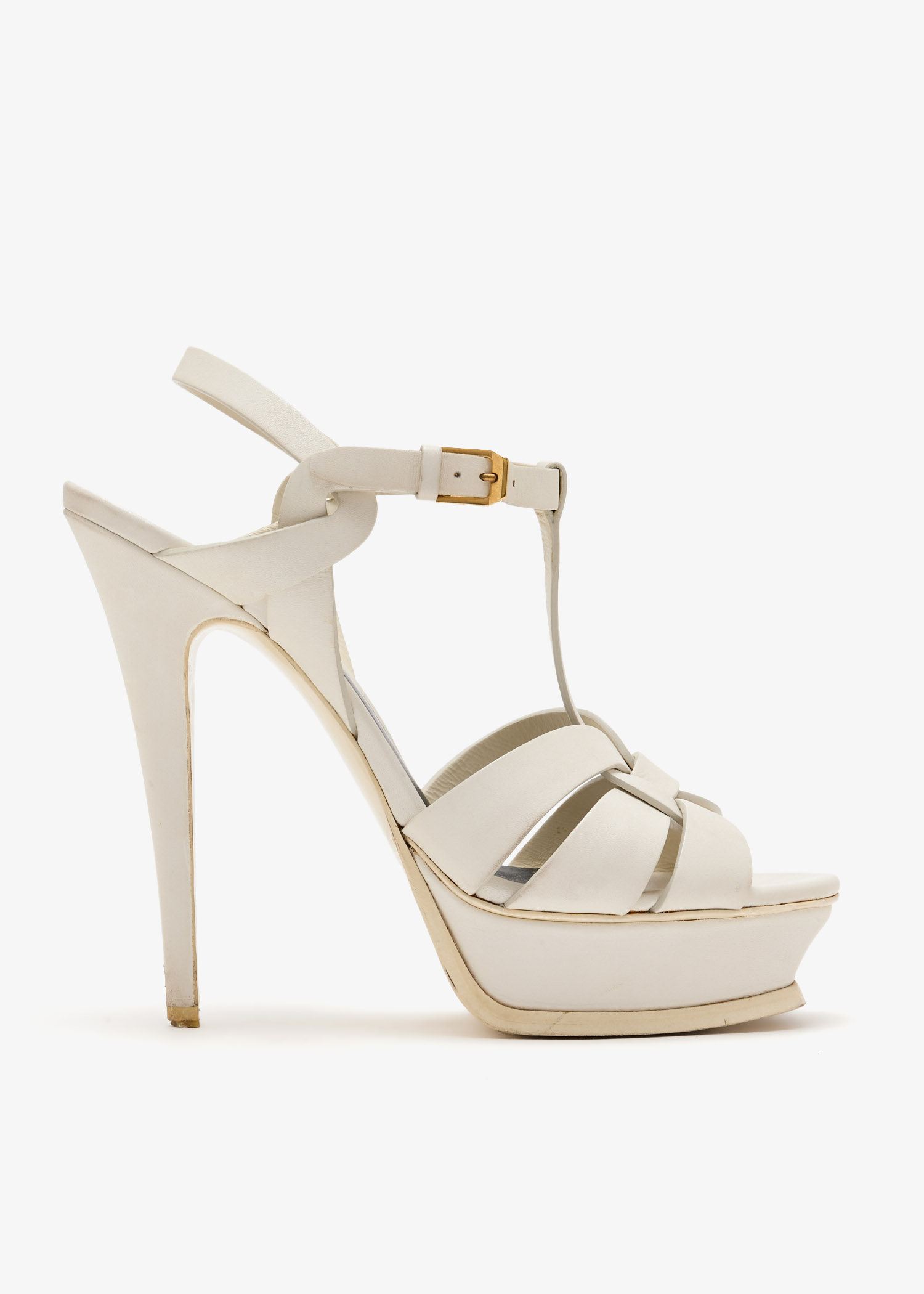 Tribute platform sandals, White
Tribute platform sandals, White