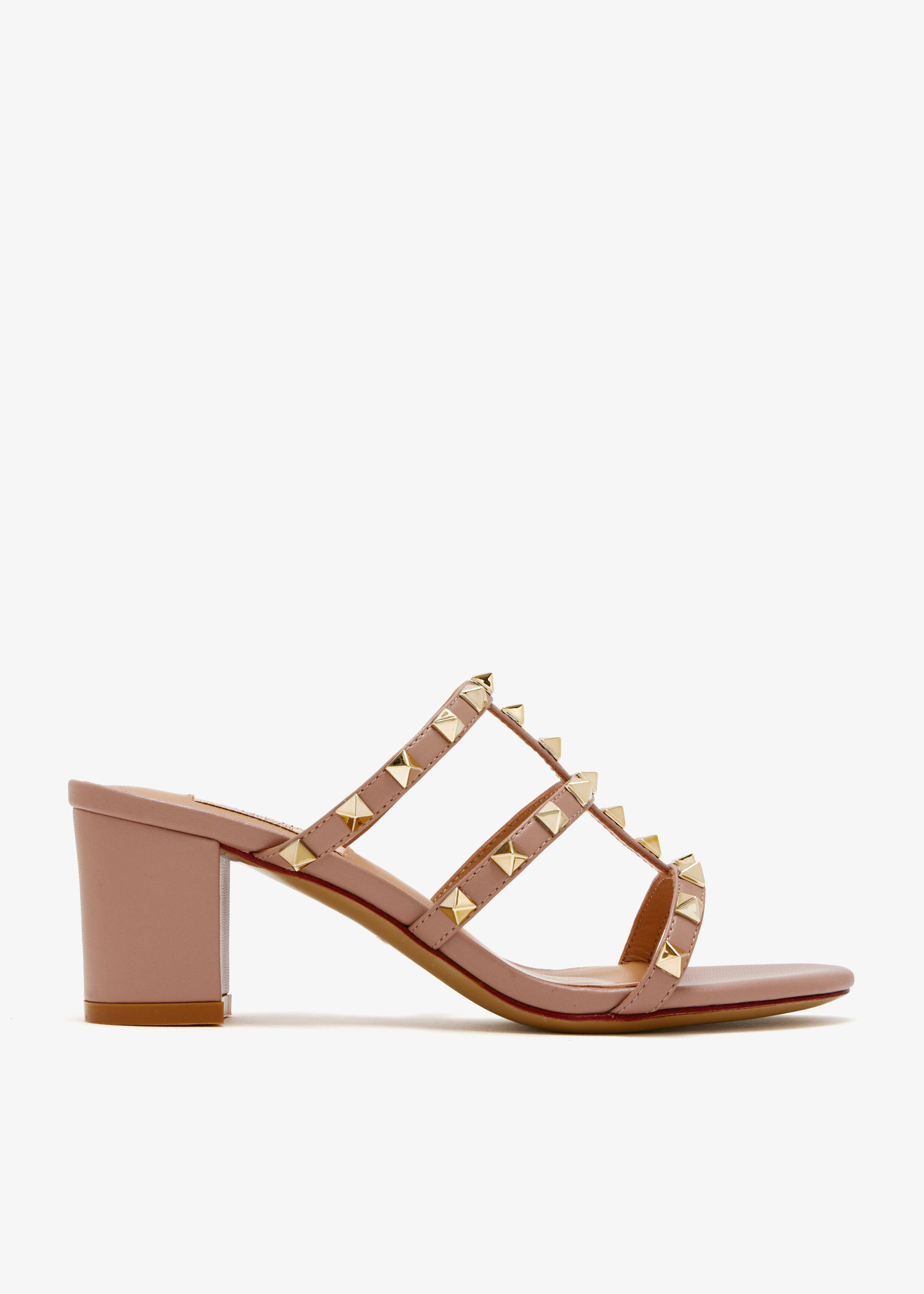 Rockstud 60 sandals, Beige
Rockstud 60 sandals, Beige
