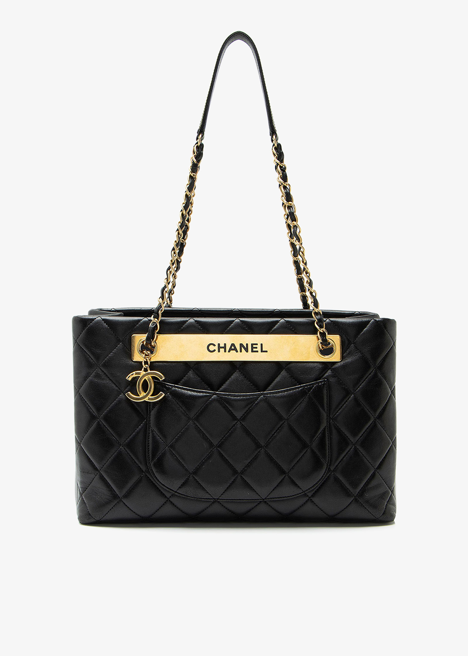Trendy CC shopping tote bag, Black
Trendy CC shopping tote bag, Black