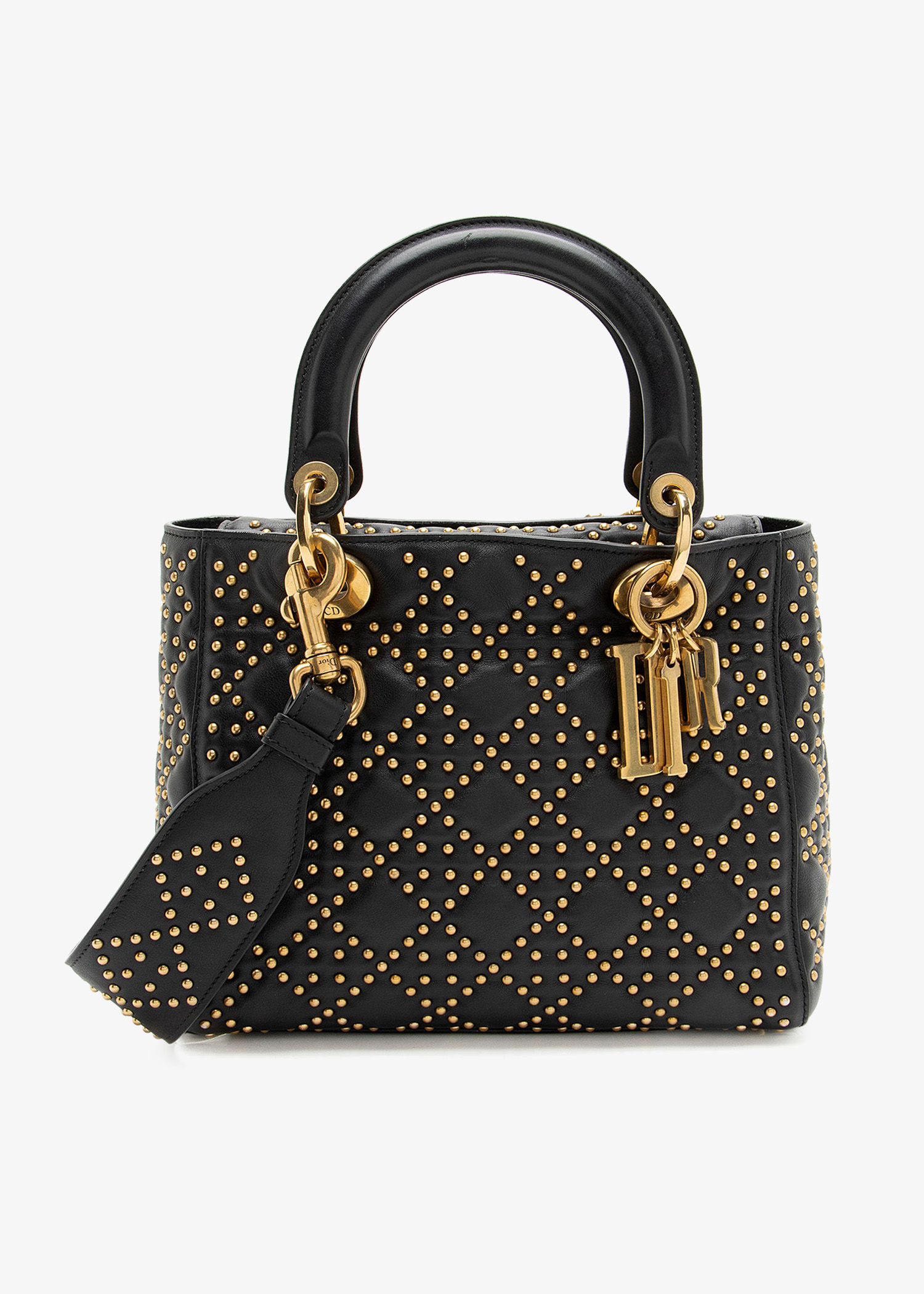 Medium Lady Dior bag, Black
Medium Lady Dior bag, Black