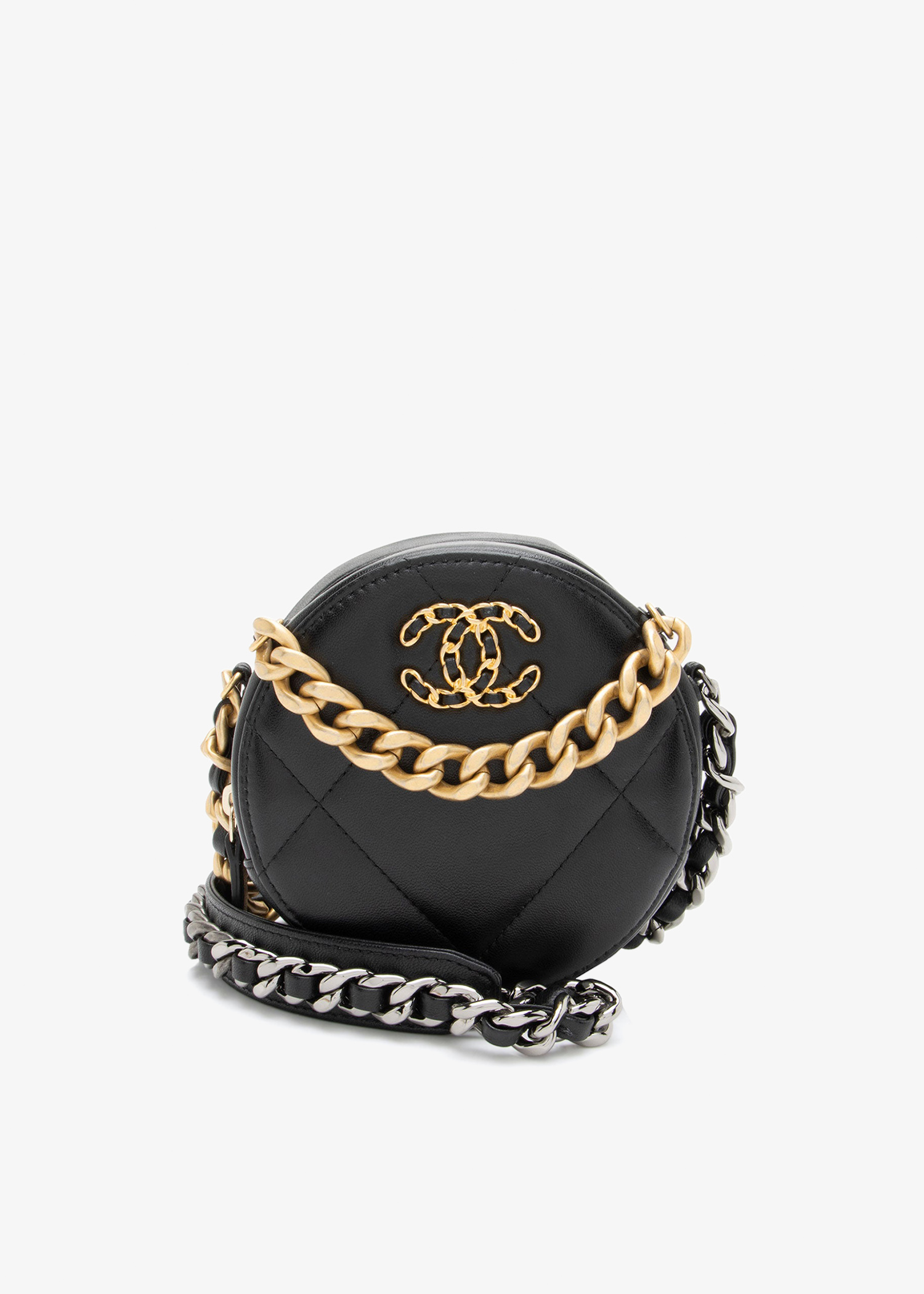 CC 19 Round clutch, Black
CC 19 Round clutch, Black