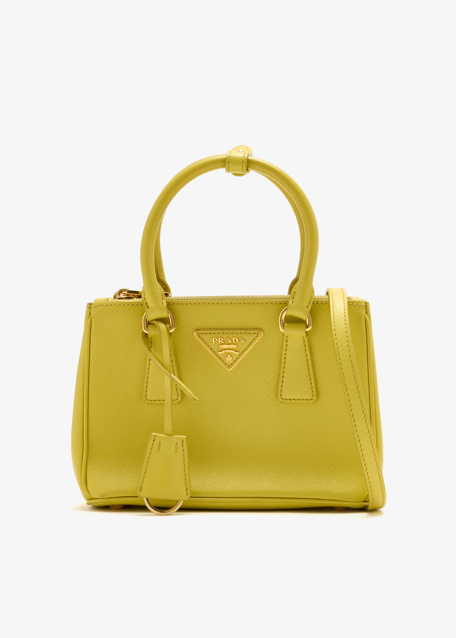 Galleria mini handbag, Yellow
Galleria mini handbag, Yellow