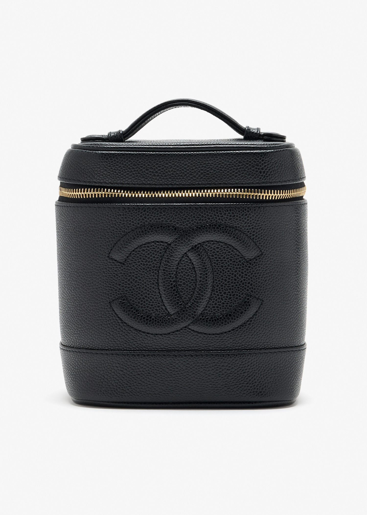 CC Caviar vanity bag, Black
CC Caviar vanity bag, Black