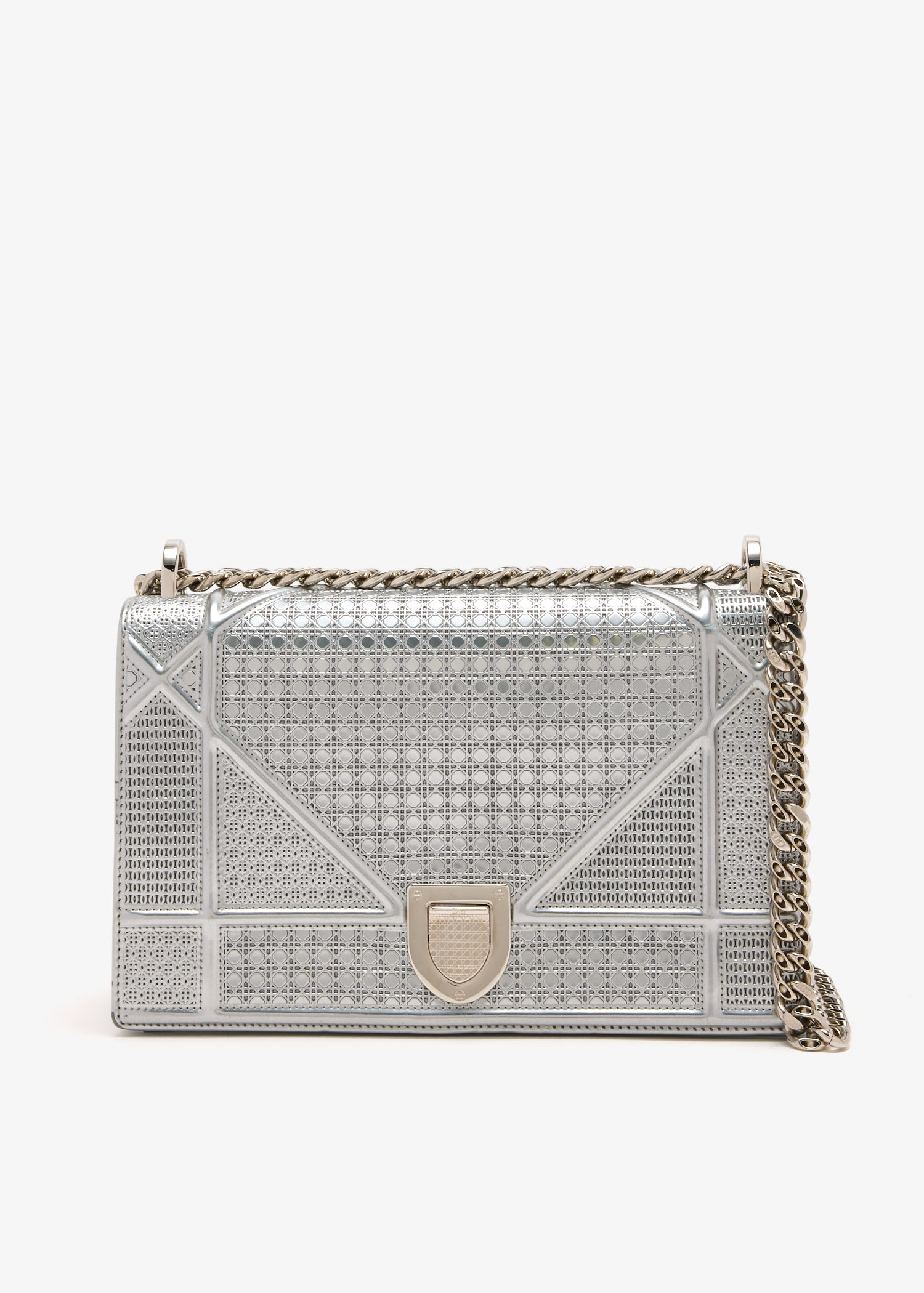 Diorama flap bag, Silver
Diorama flap bag, Silver