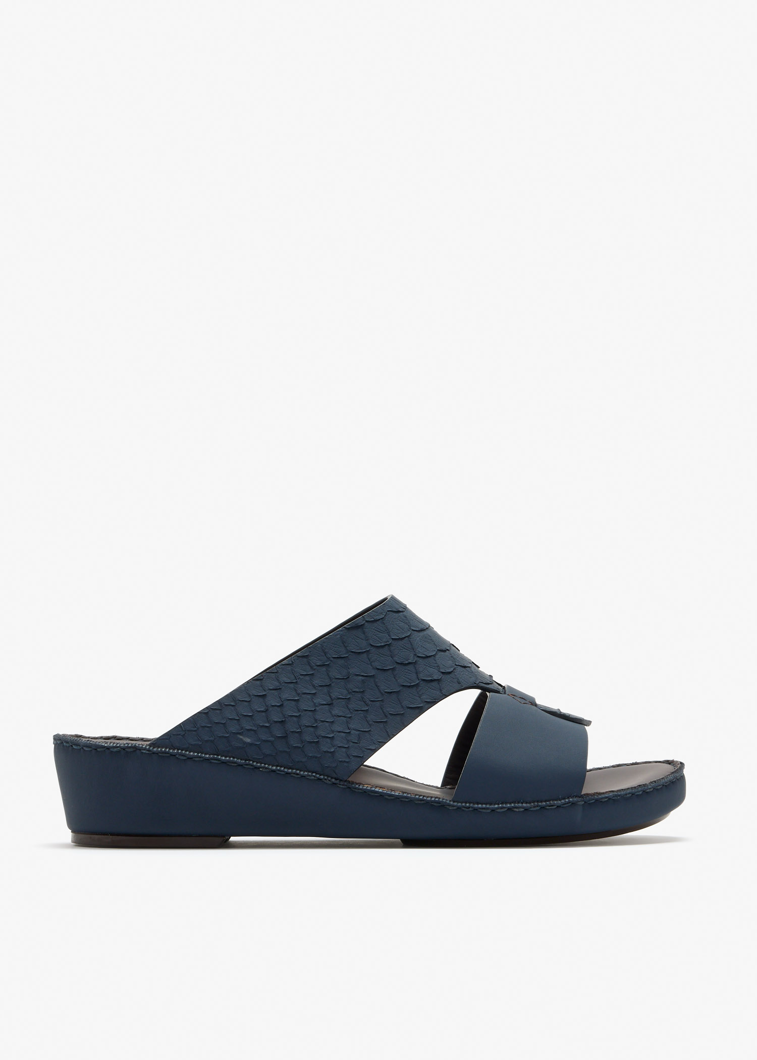 Cinghia Nuovo Duo Rubbercalf sandals, Navy
Cinghia Nuovo Duo Rubbercalf sandals, Navy
