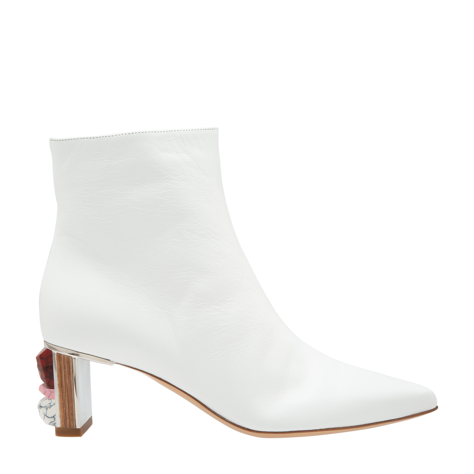 Raya boots, White