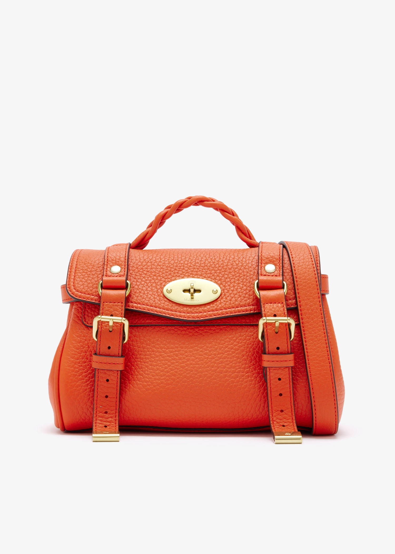 Mini Alexa top handle bag, Orange
Mini Alexa top handle bag, Orange