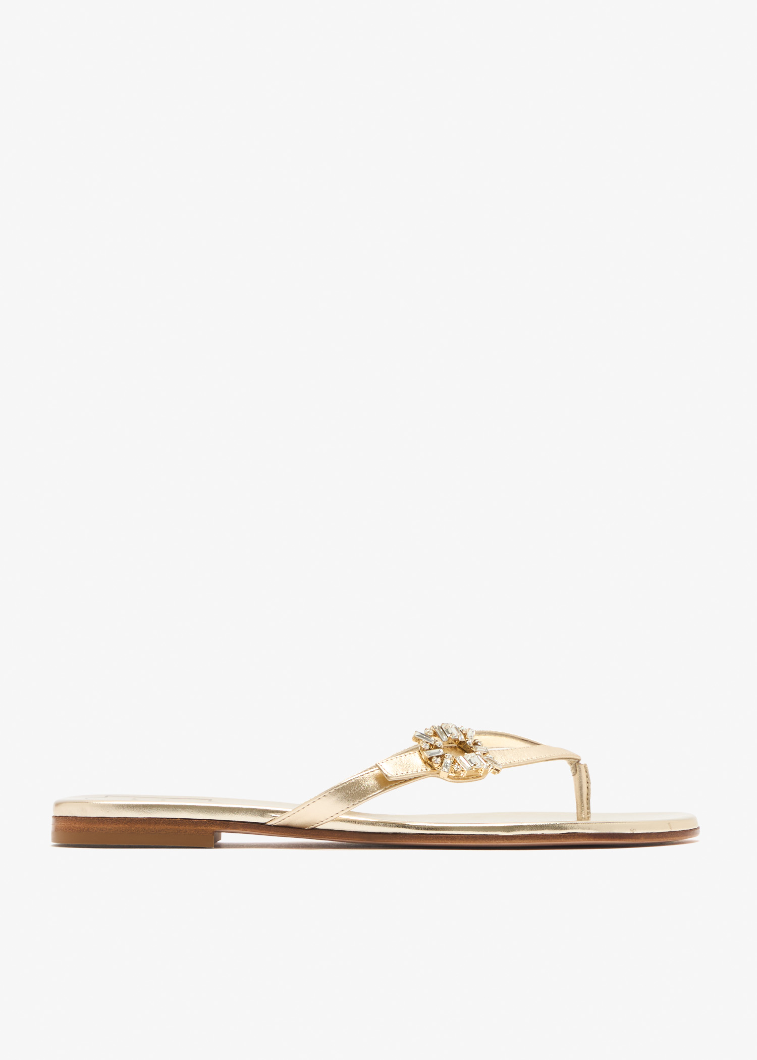 Strass thong sandals, Gold
Strass thong sandals, Gold