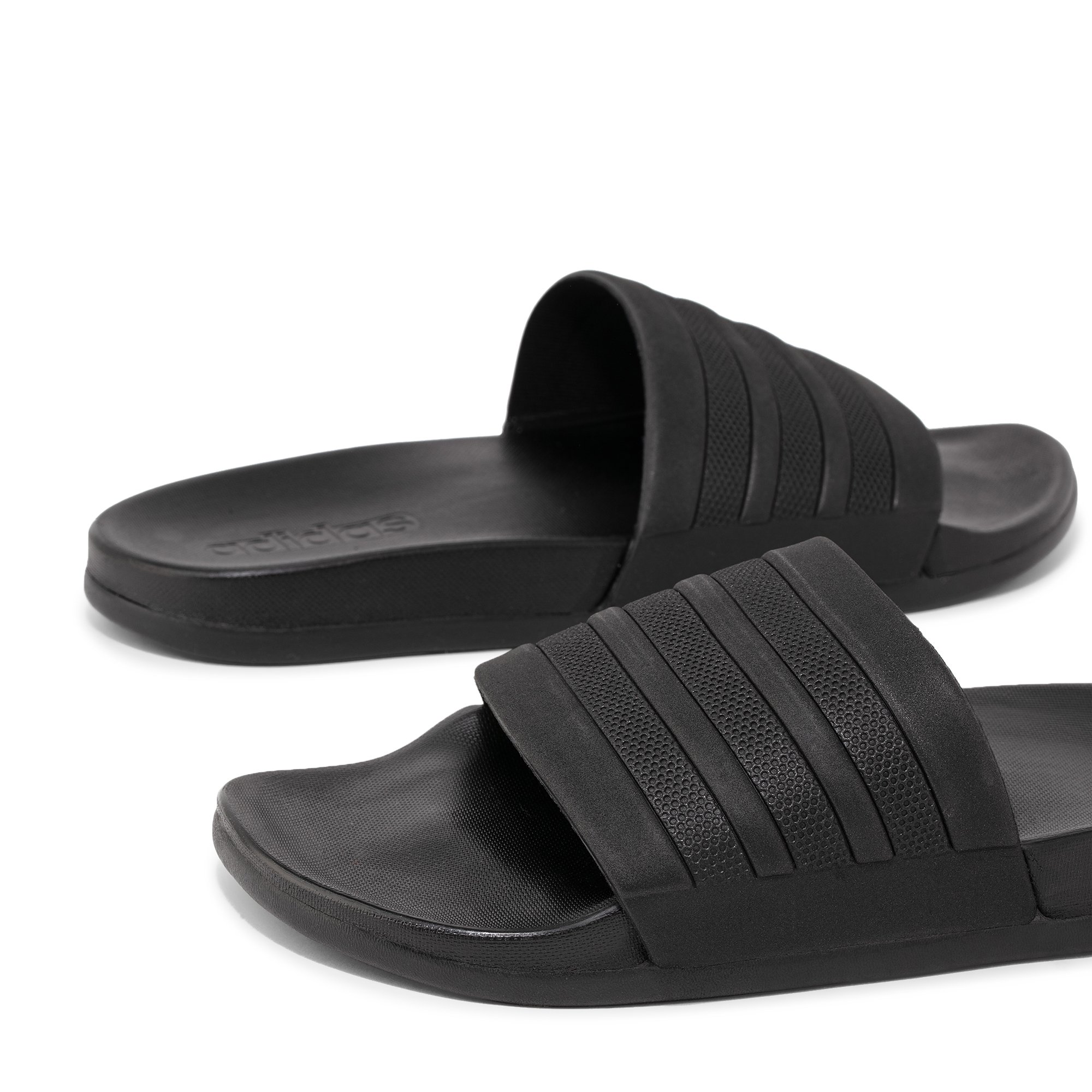 Adilette slides, Black