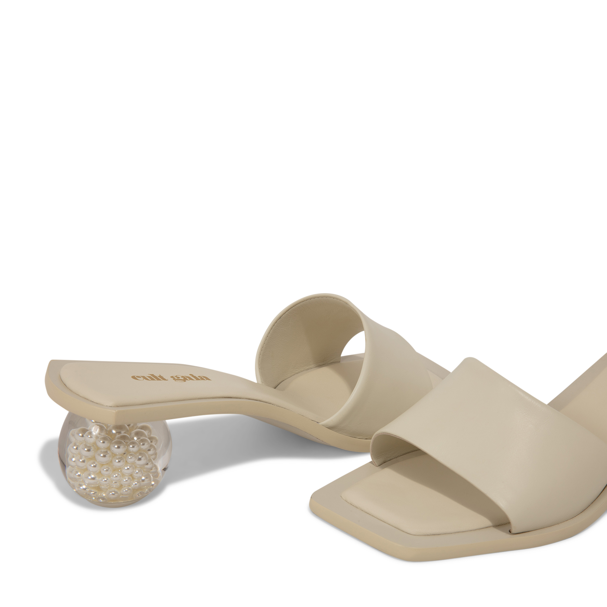 Tao Pearl sandals, White