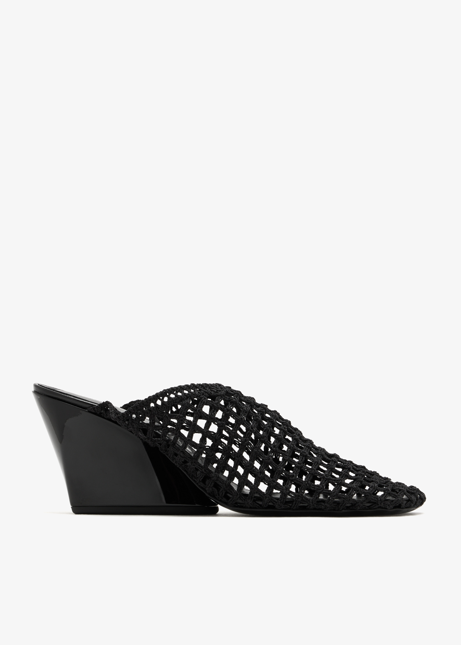 Slant Crochet mules, Black
Slant Crochet mules, Black