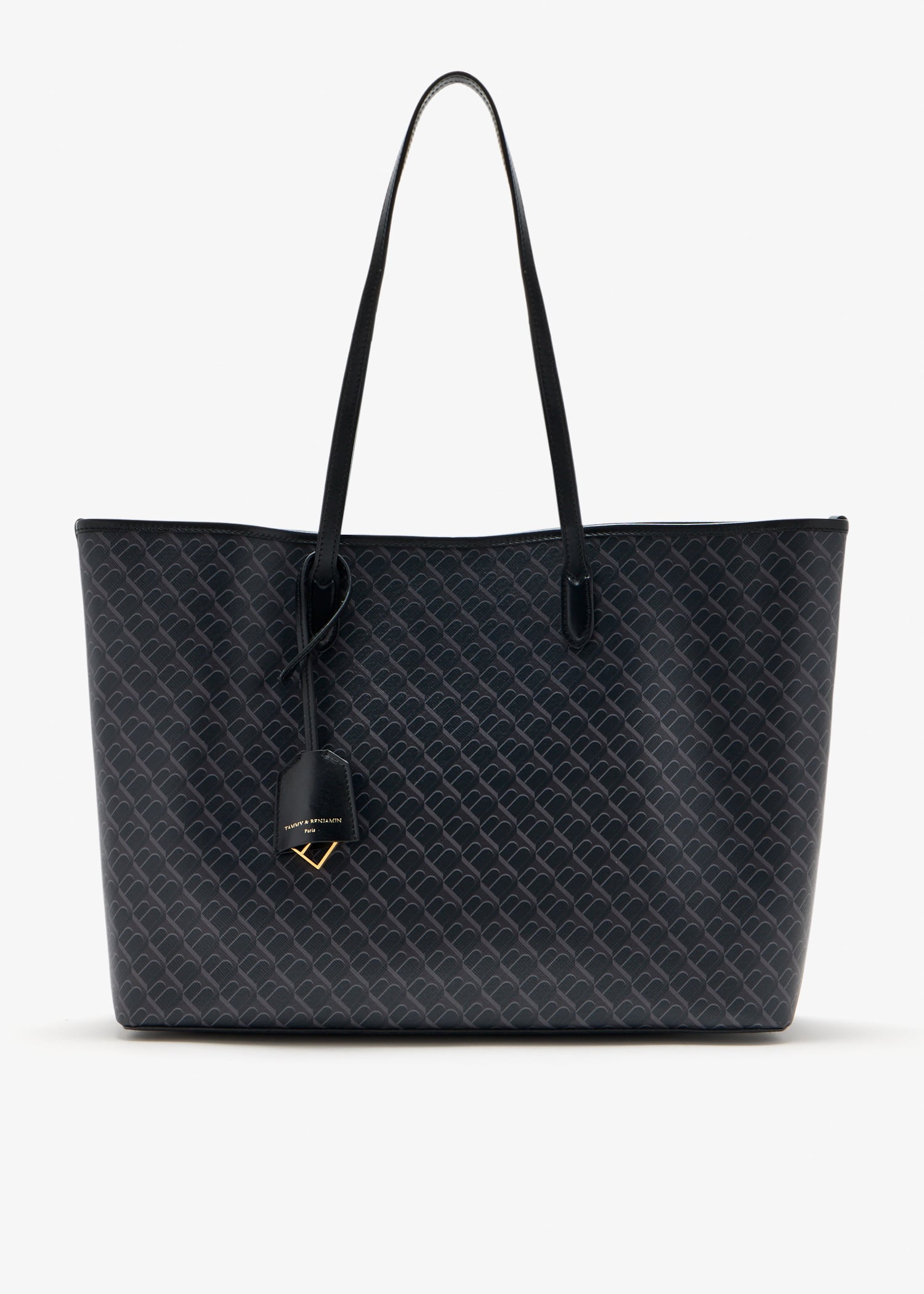 Monogram shopper tote, Black
Monogram shopper tote, Black