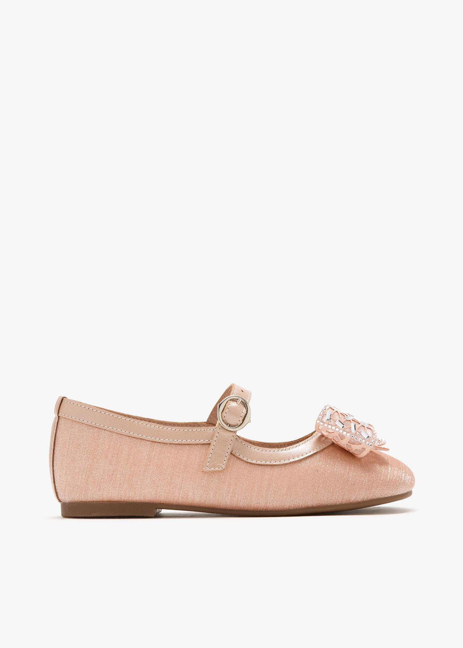 Crystal-embellished bow ballerinas, Pink
Crystal-embellished bow ballerinas, Pink