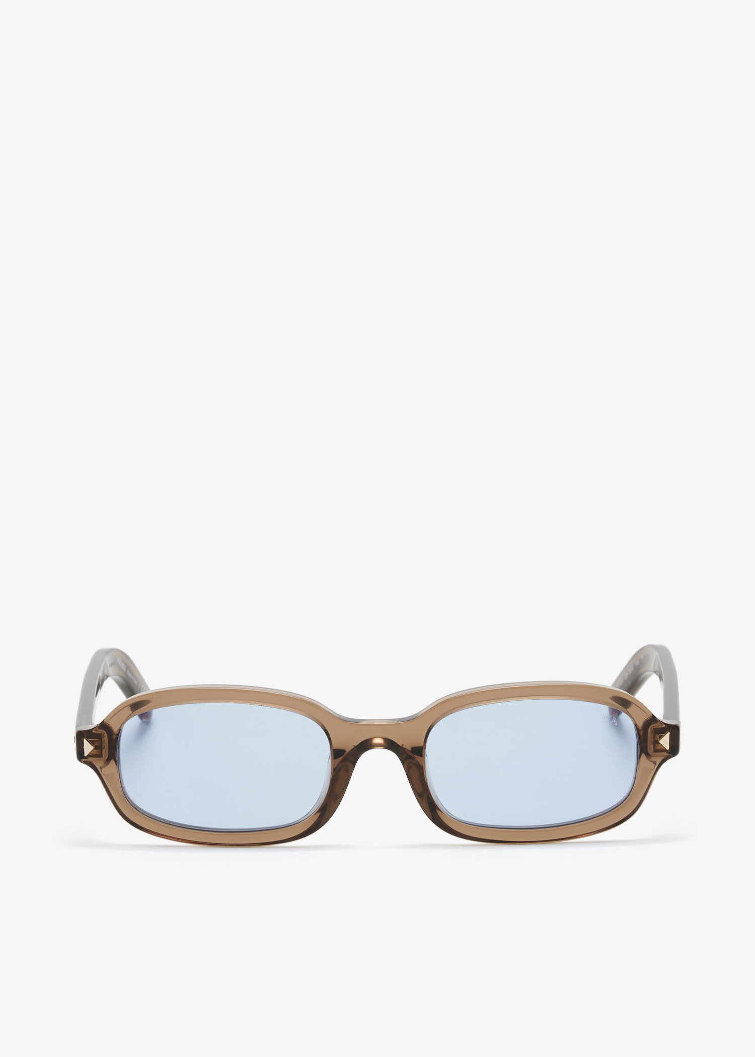 Iconic metal plaque sunglasses, Brown
Iconic metal plaque sunglasses, Brown