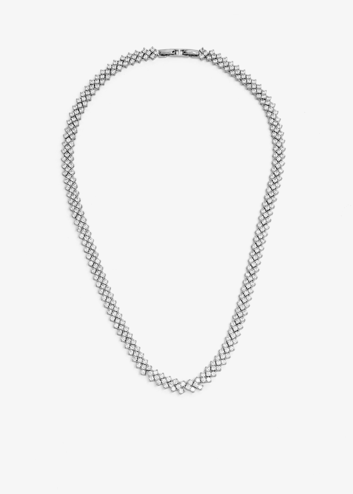 Crystal necklace, Silver
Crystal necklace, Silver